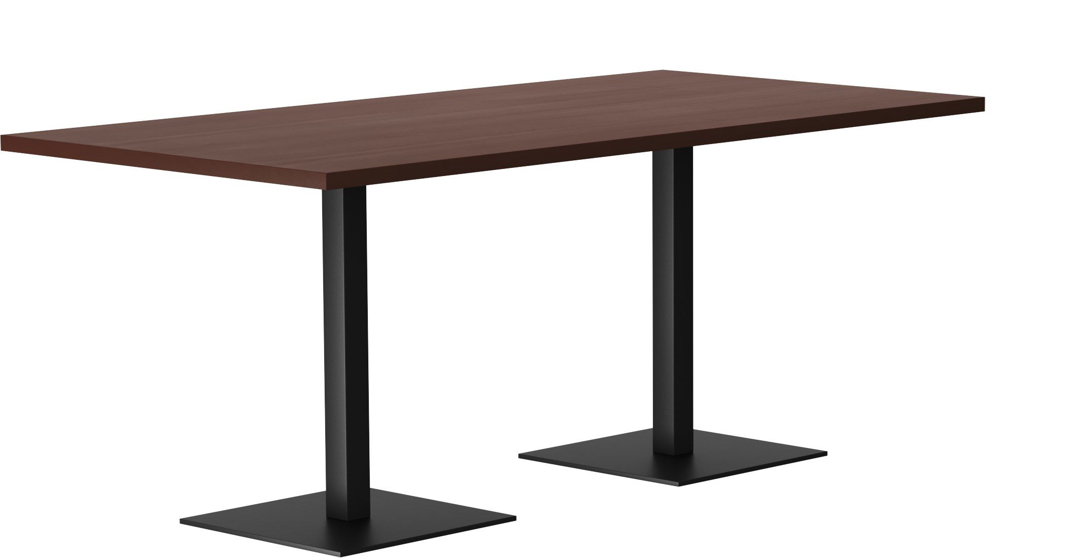 RQ LIGHT Solid wood table By