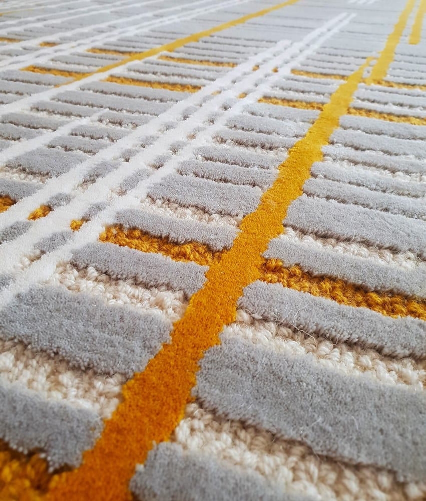 RUE SAINT HONORÉ by Un Tapis à Paris - Tappeto rettangolare in lana - 2