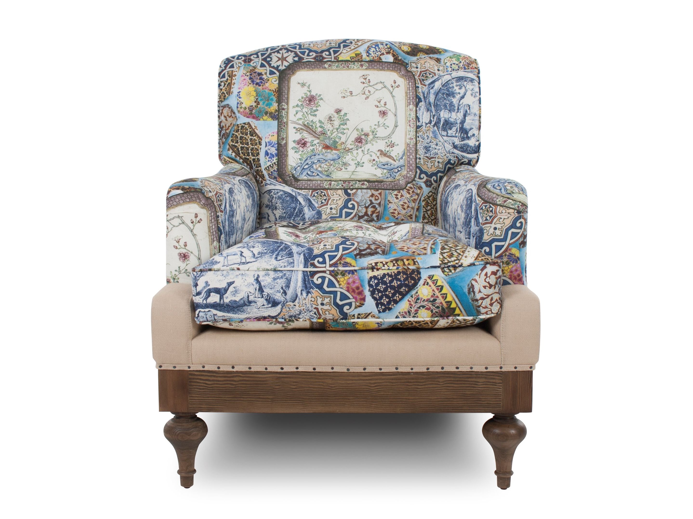 RUFUS ESSENCE Fabric armchair By Crearte Collections
