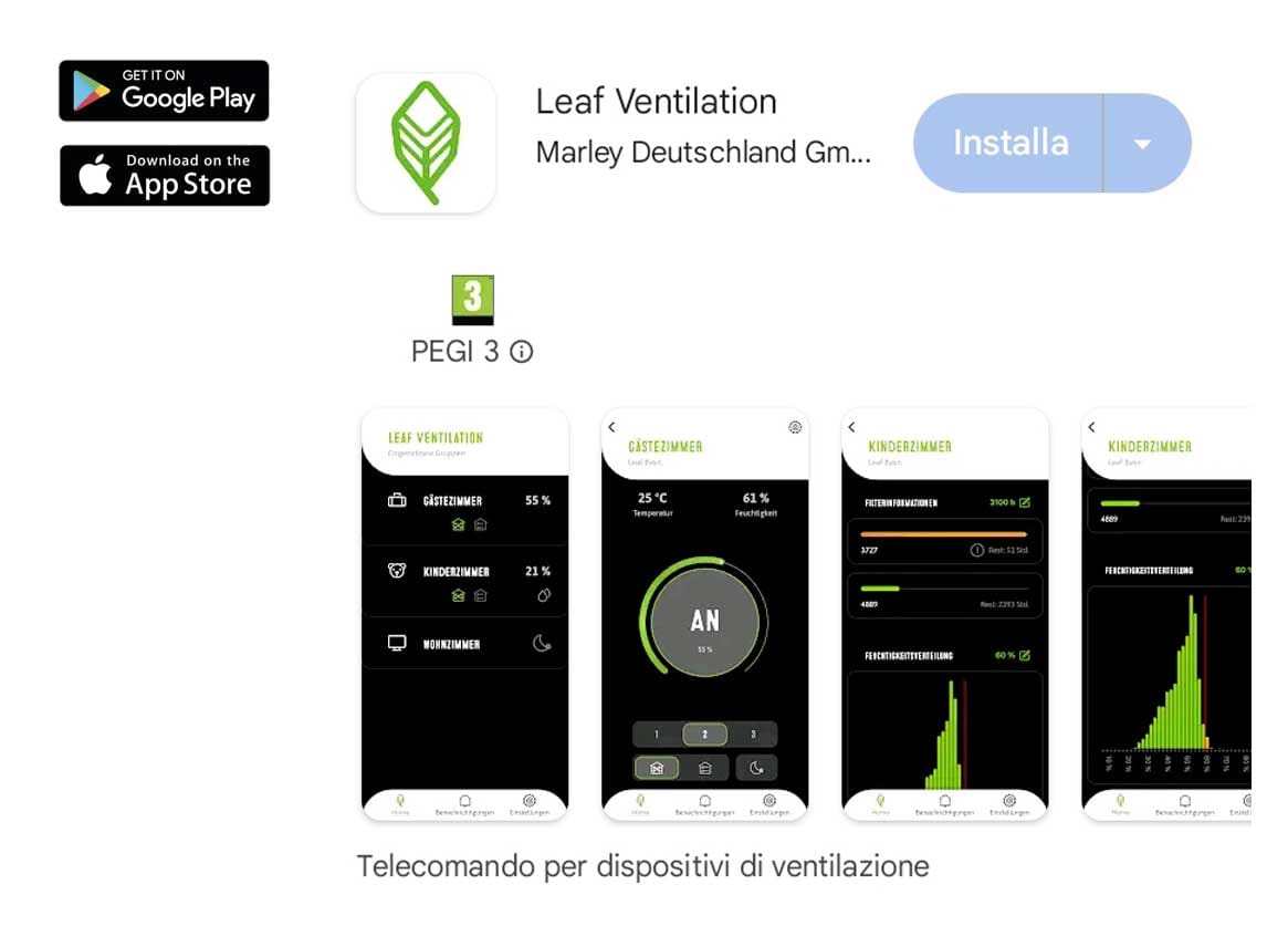 LEAF BASIC by Redi - Unità di ventilazione decentralizzata  - 3