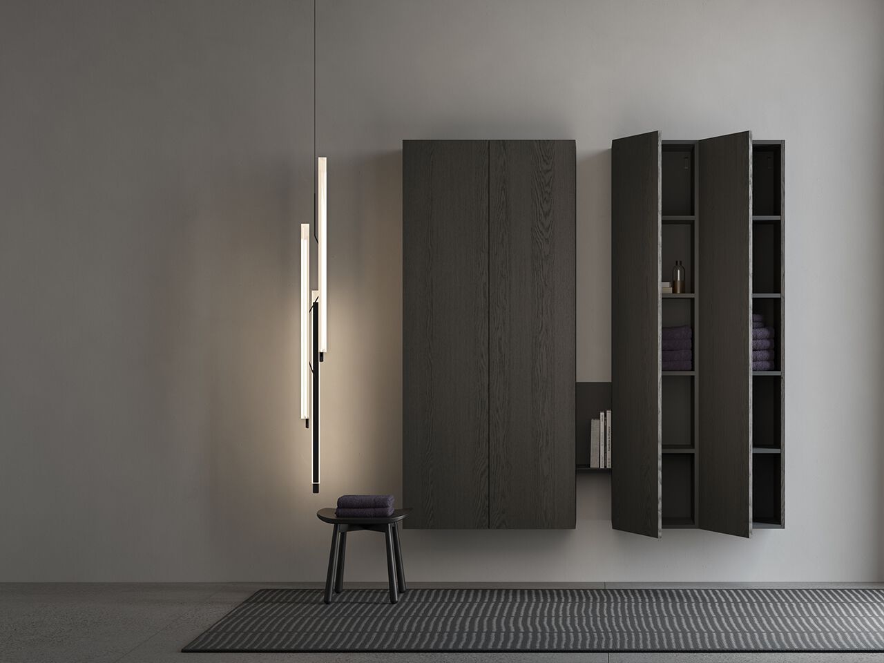 INTERLUDE 5 by Rexa - Arredo bagno completo / mobile lavabo - 4