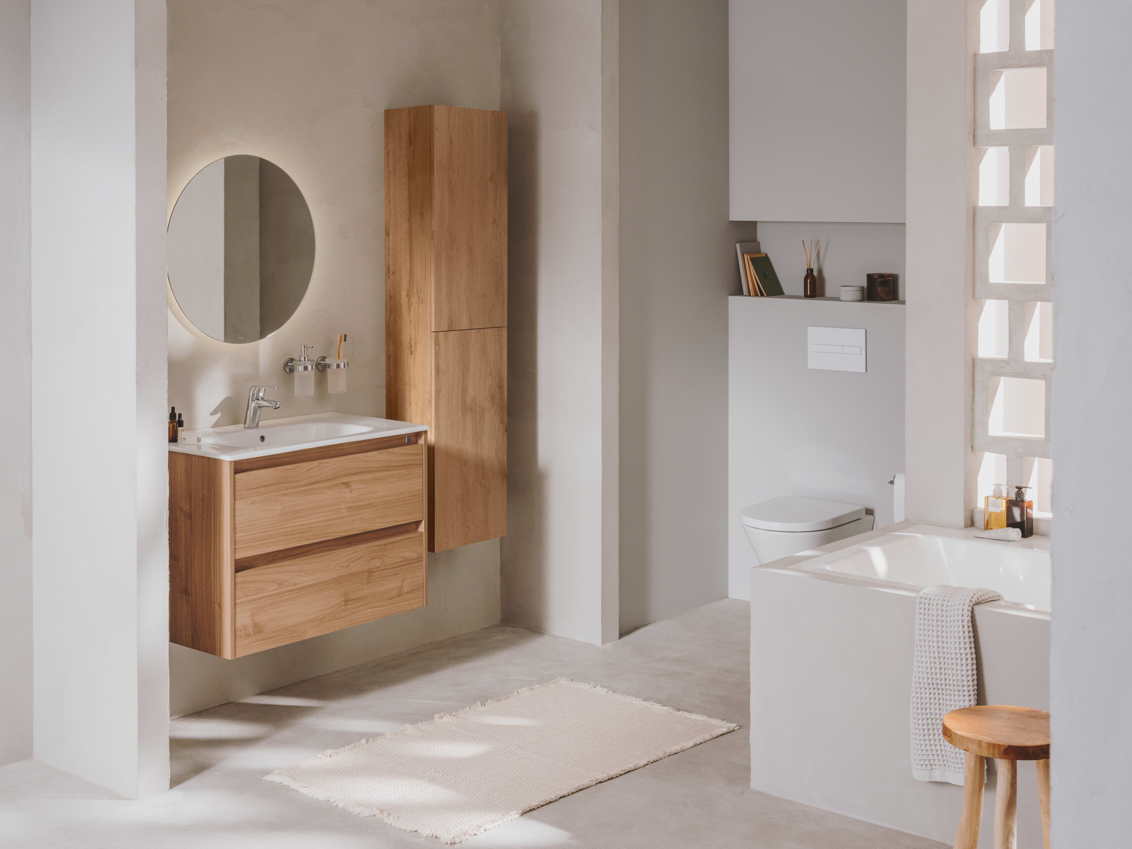 EXTRA 857702... by Roca - Colonna bagno sospeso in legno - 2