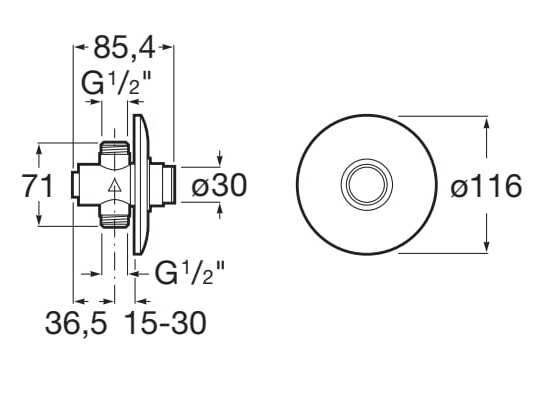 Dimensioni INSTANT 5A2677C00