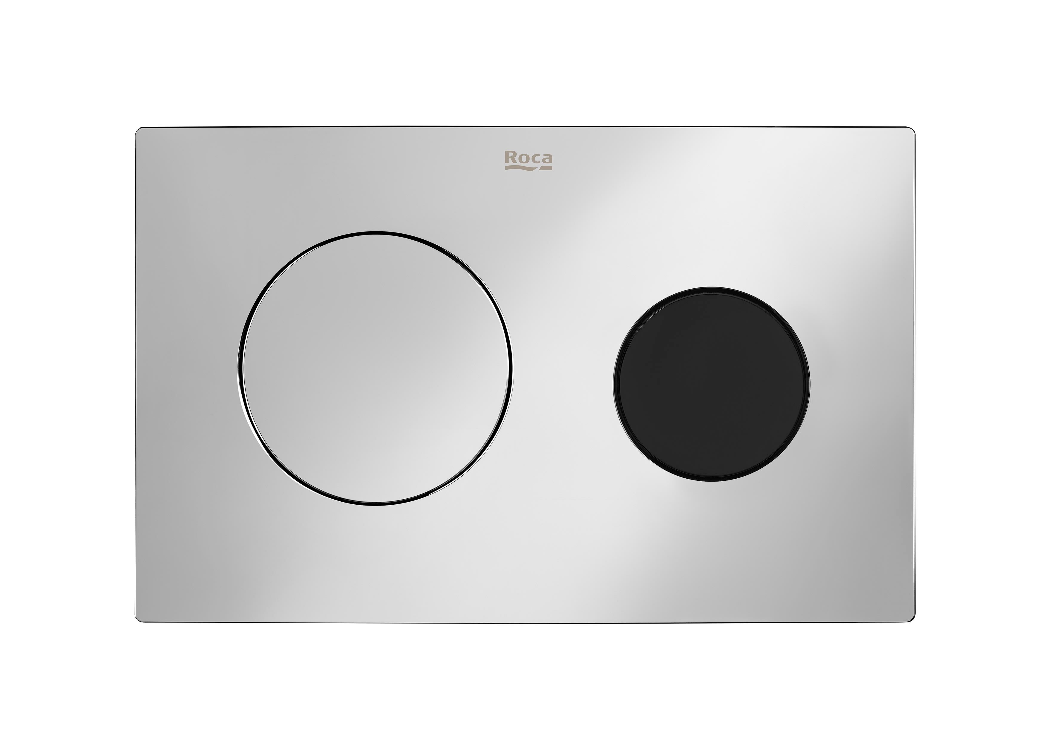 PL10-E (ONE) by Roca - Placca di comando per wc in acciaio inox - 5
