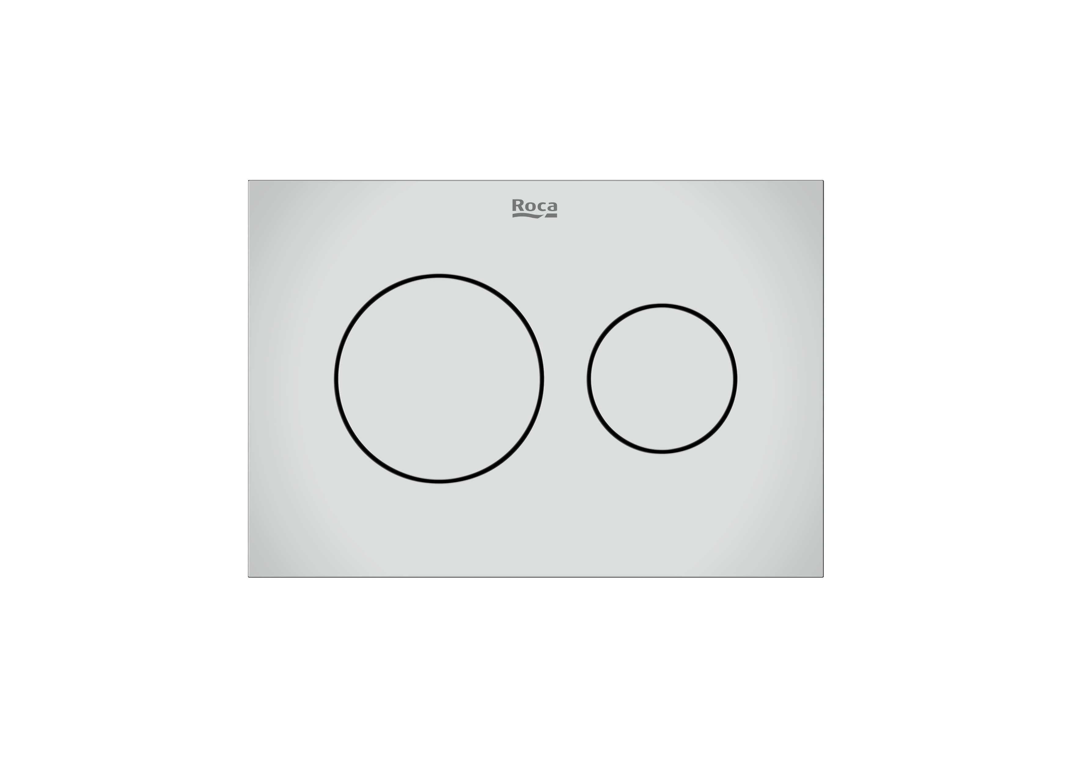 PS3 DUAL by Roca - Placca di comando per wc meccanica - 5