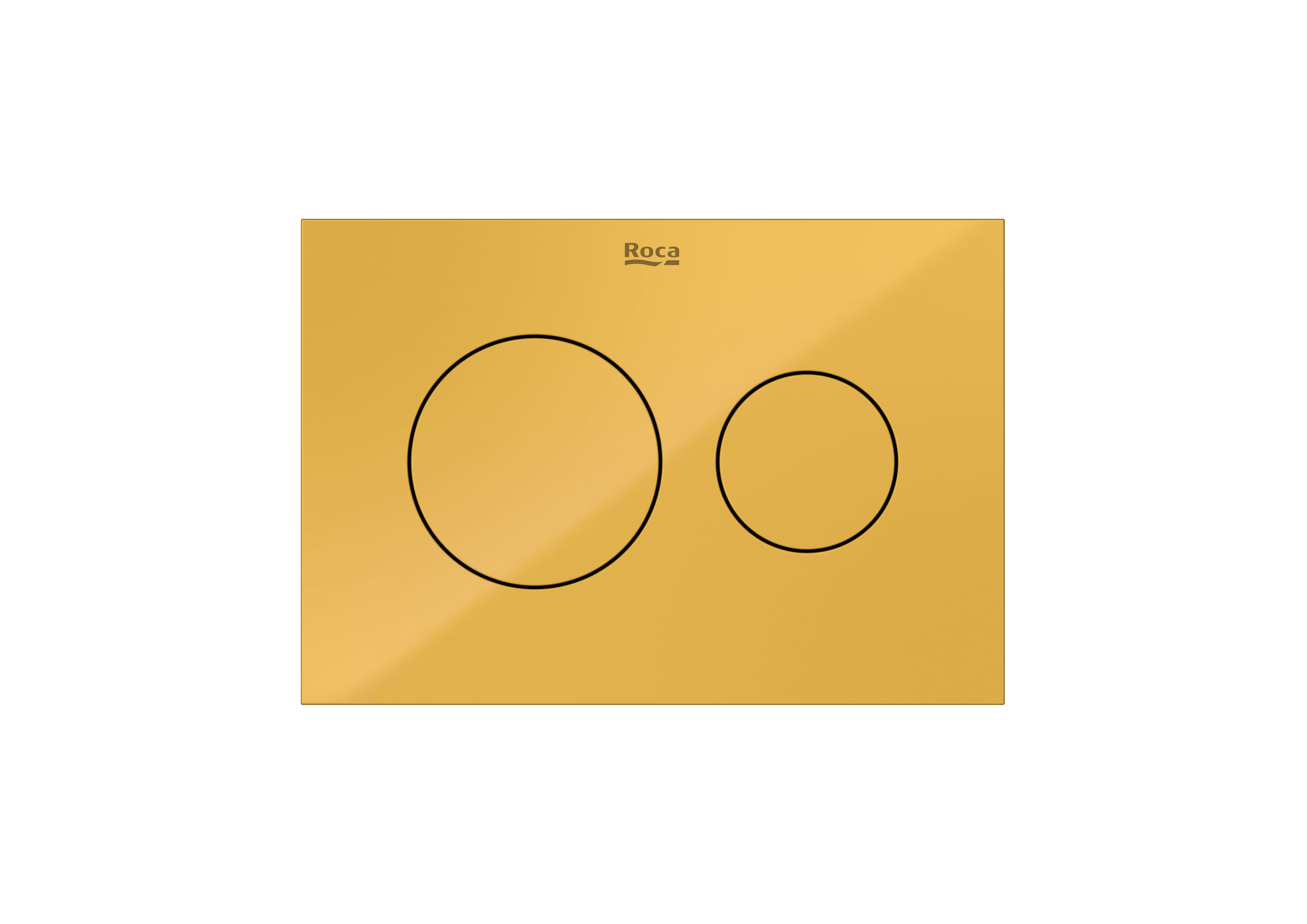 PS3 DUAL by Roca - Placca di comando per wc meccanica - 2