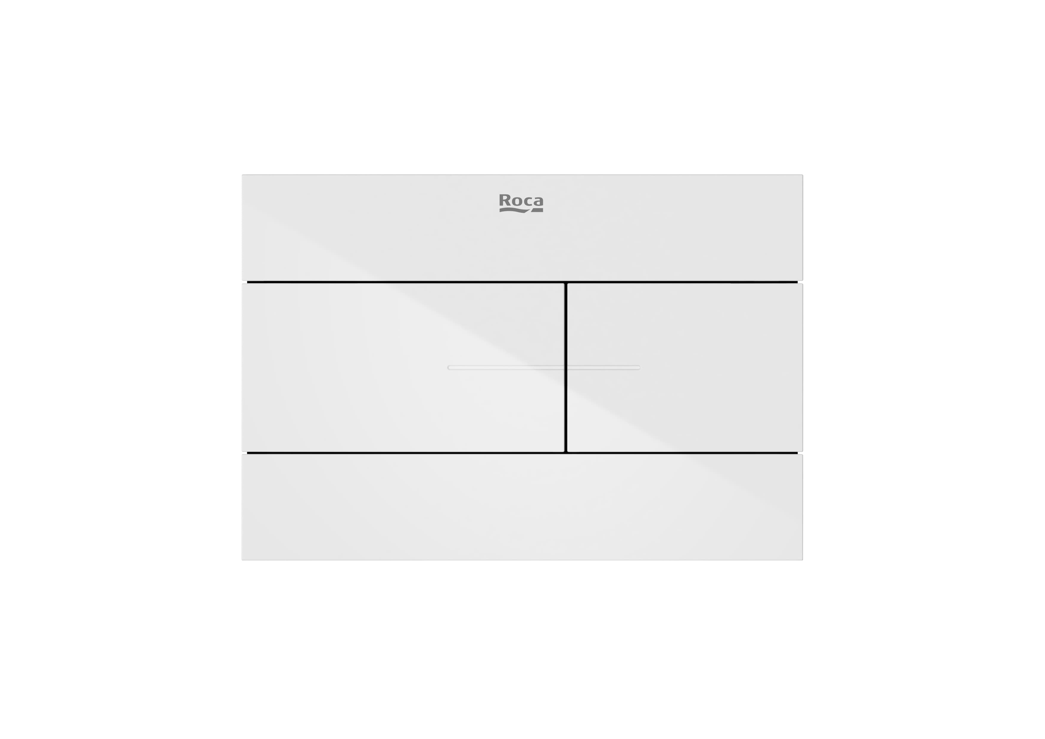 PS2 DUAL by Roca - Placca di comando per wc meccanica - 4