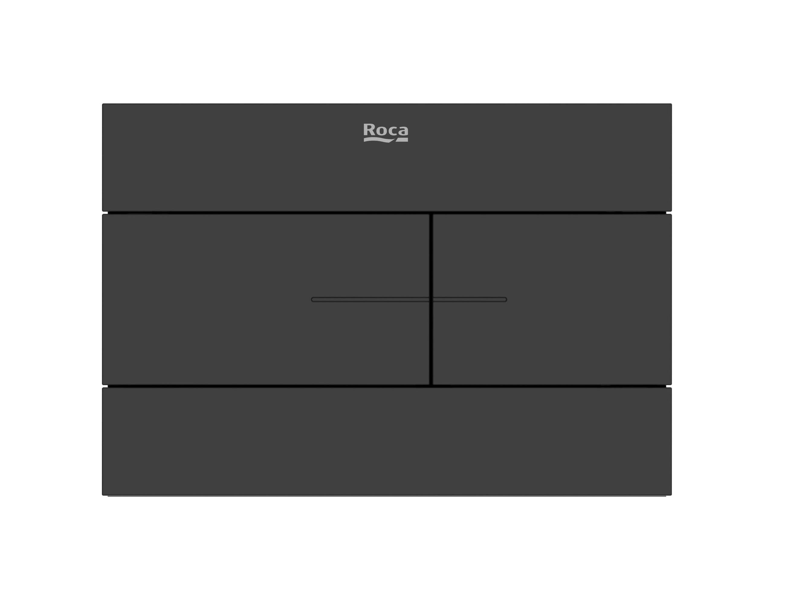 PS2 DUAL by Roca - Placca di comando per wc meccanica