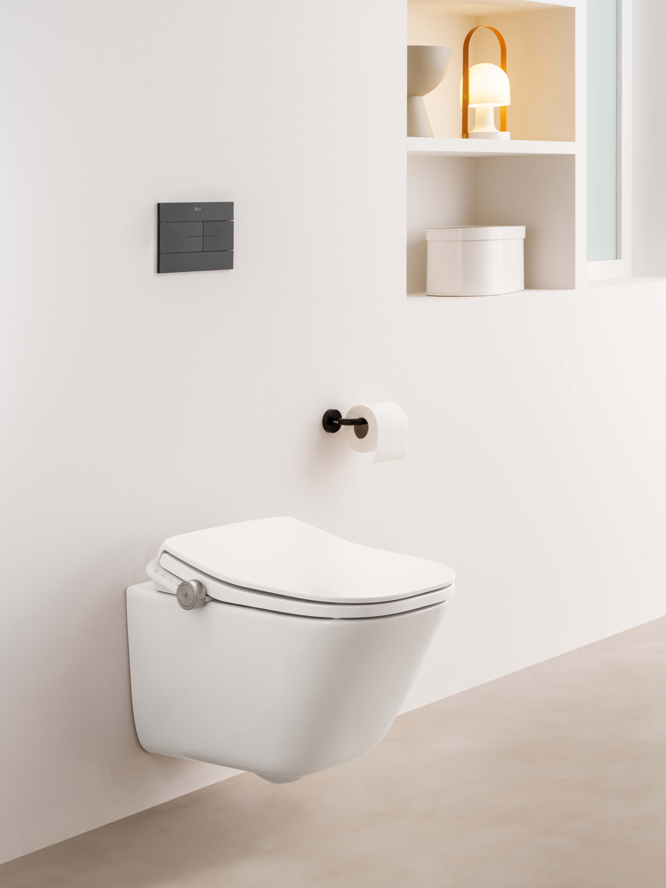 PS2 DUAL by Roca - Placca di comando per wc meccanica - 2