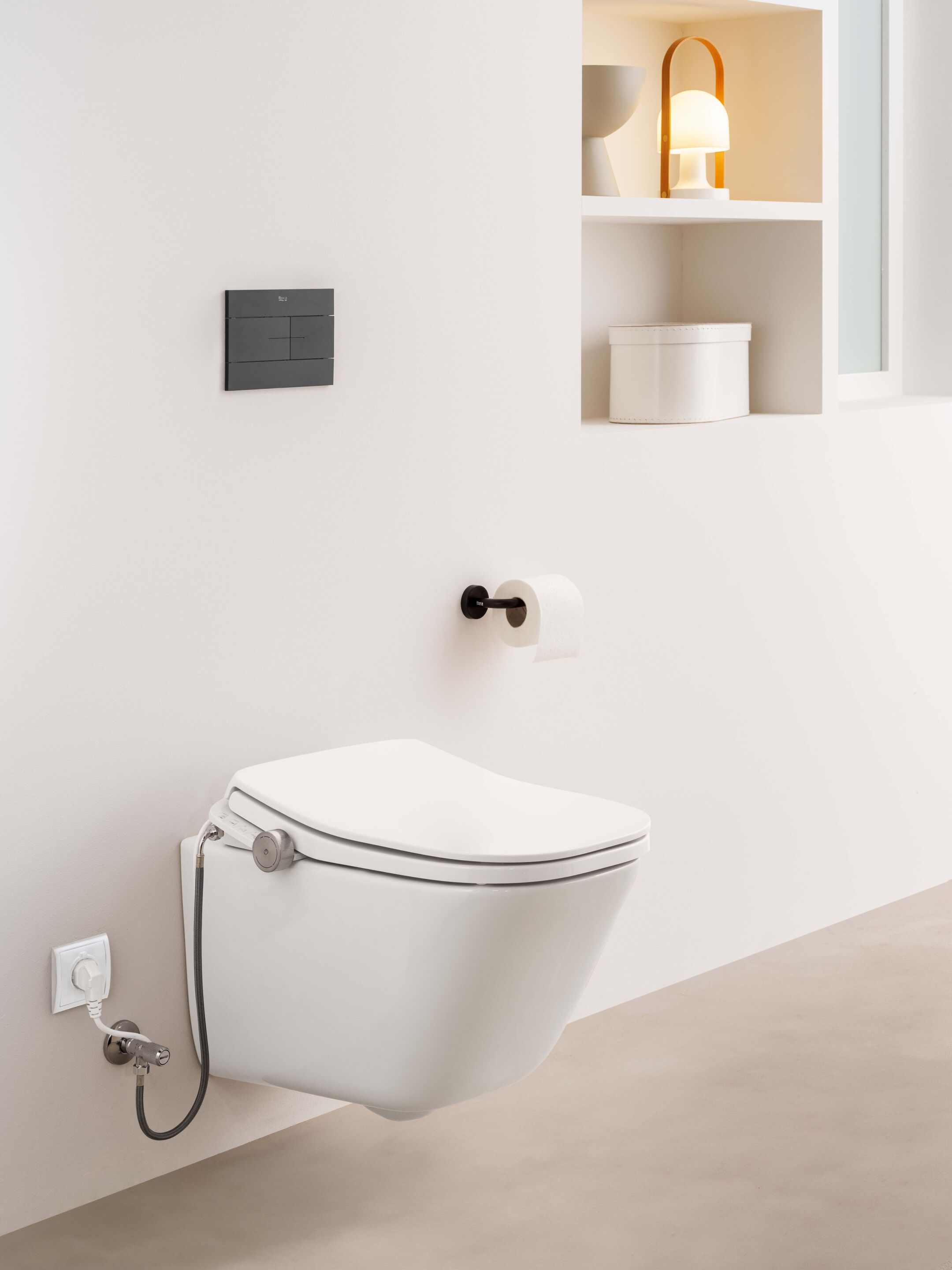 PS2 DUAL by Roca - Placca di comando per wc meccanica - 3