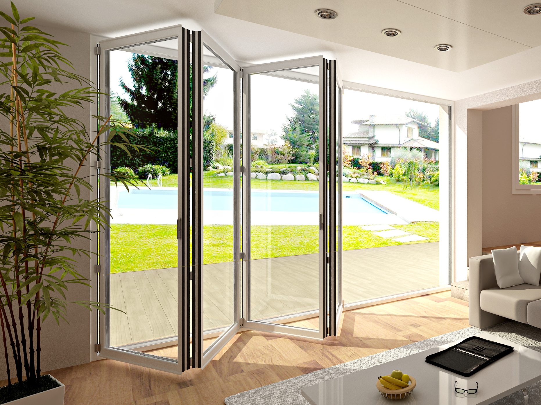 S.60 TT by SUNROOM - Vetrata pieghevole a taglio termico