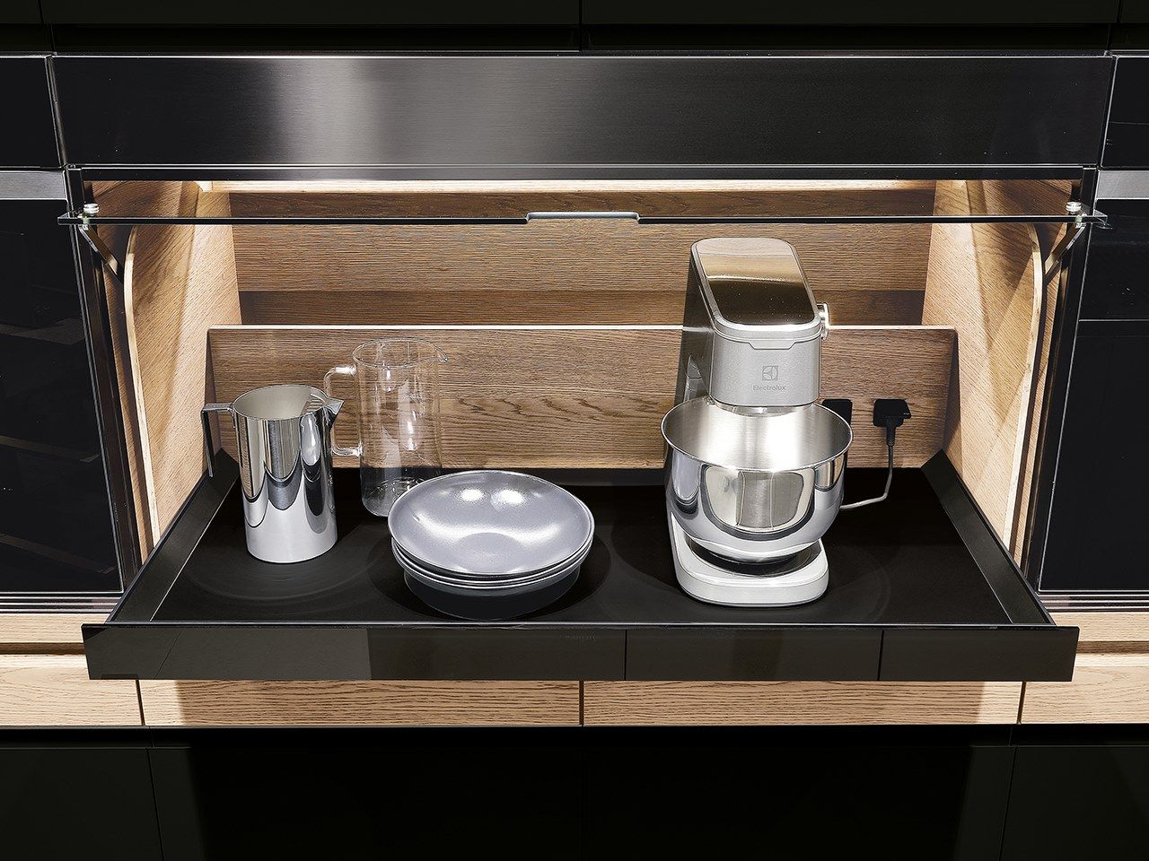 MAC by Arclinea - Mobile per contenimento e uso di piccoli elettrodomestici