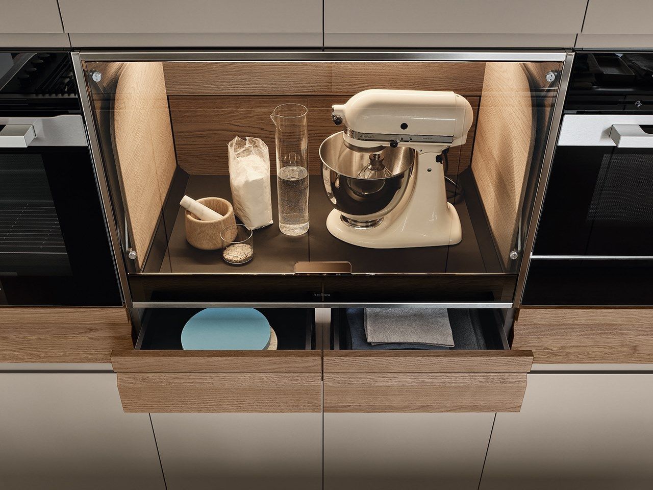 MAC by Arclinea - Mobile per contenimento e uso di piccoli elettrodomestici - 2