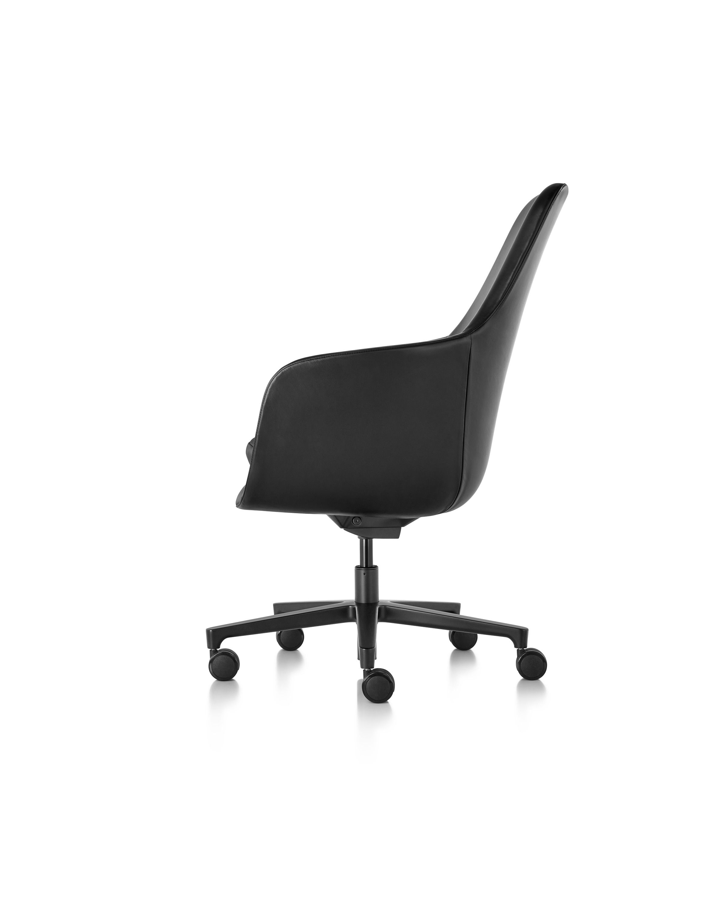 Swivel fabric office chair with castors SAIBA Office chair Saiba Collection By Herman Miller