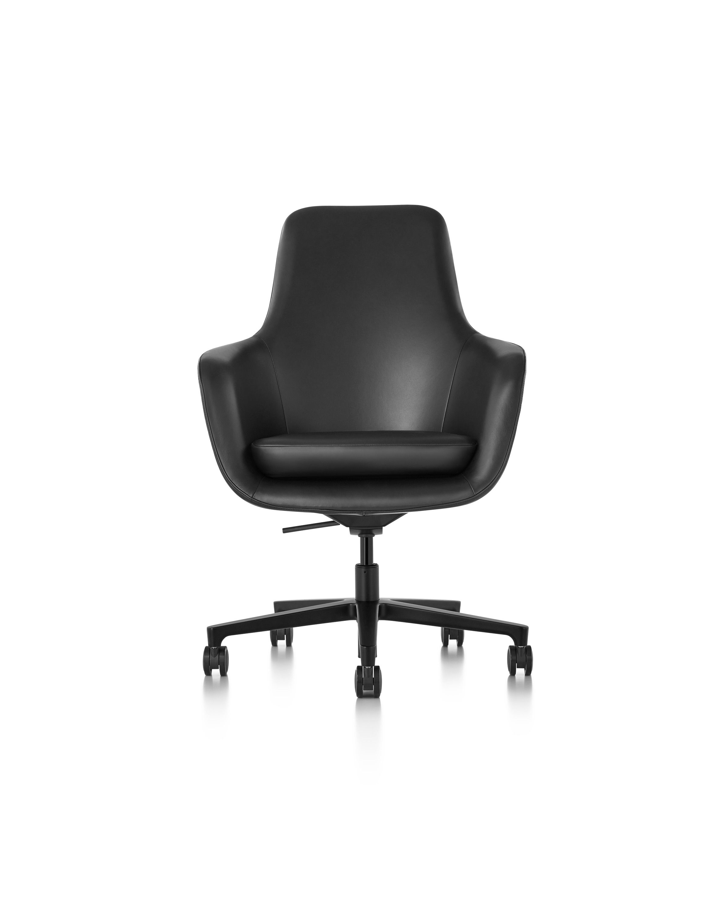 Swivel fabric office chair with castors SAIBA Office chair Saiba