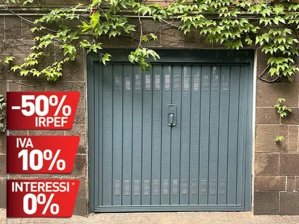 Portone da garage basculante SALVASPECCHIETTI® - OFFICINE LOCATI ...