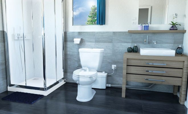 SANIPLUS UP by Sanitrit - Trituratore di scarico per bagno - 2