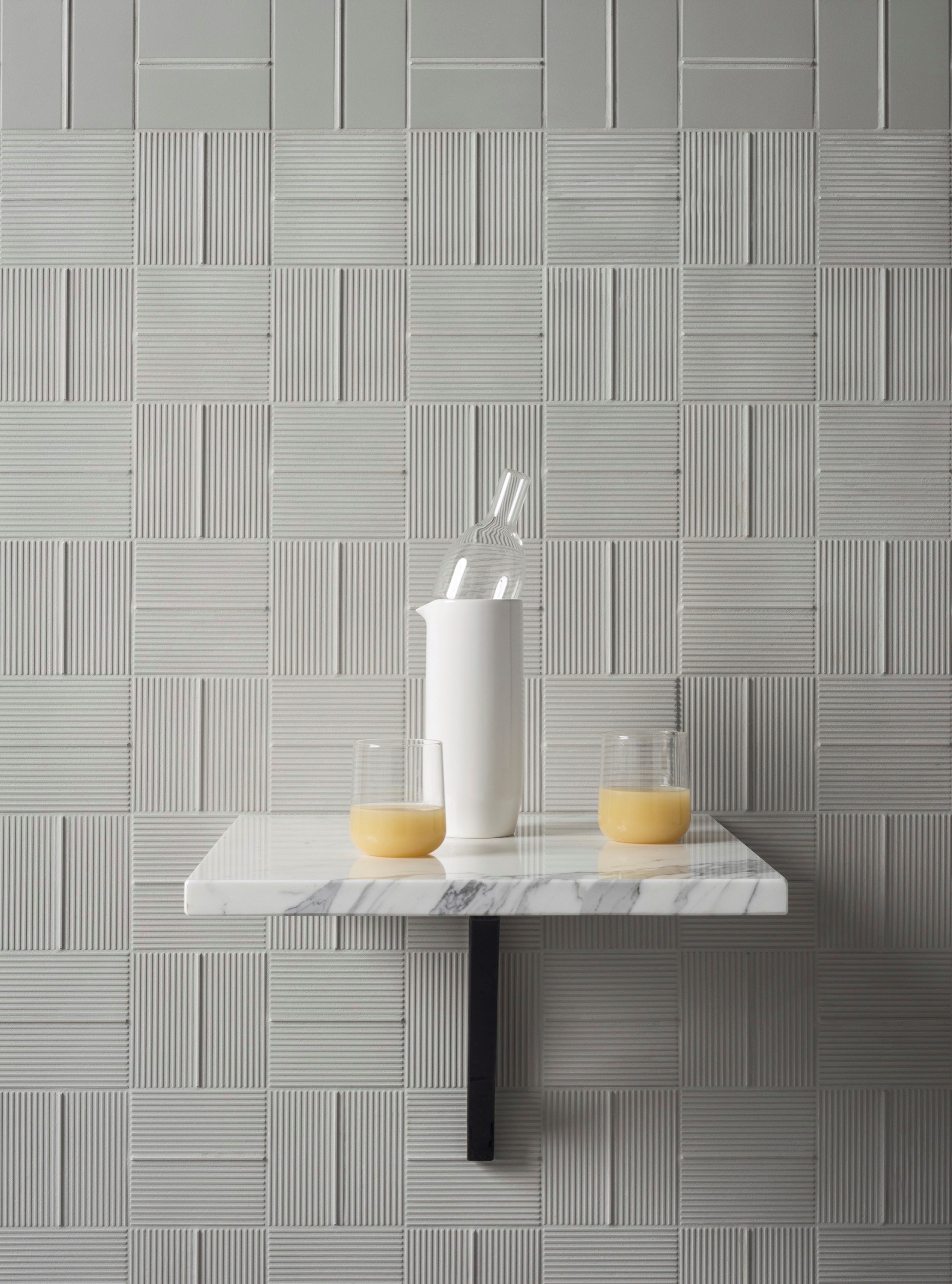 Porcelain stoneware 3D Wall Cladding SEGMENTS By DECORATORI BASSANESI ...