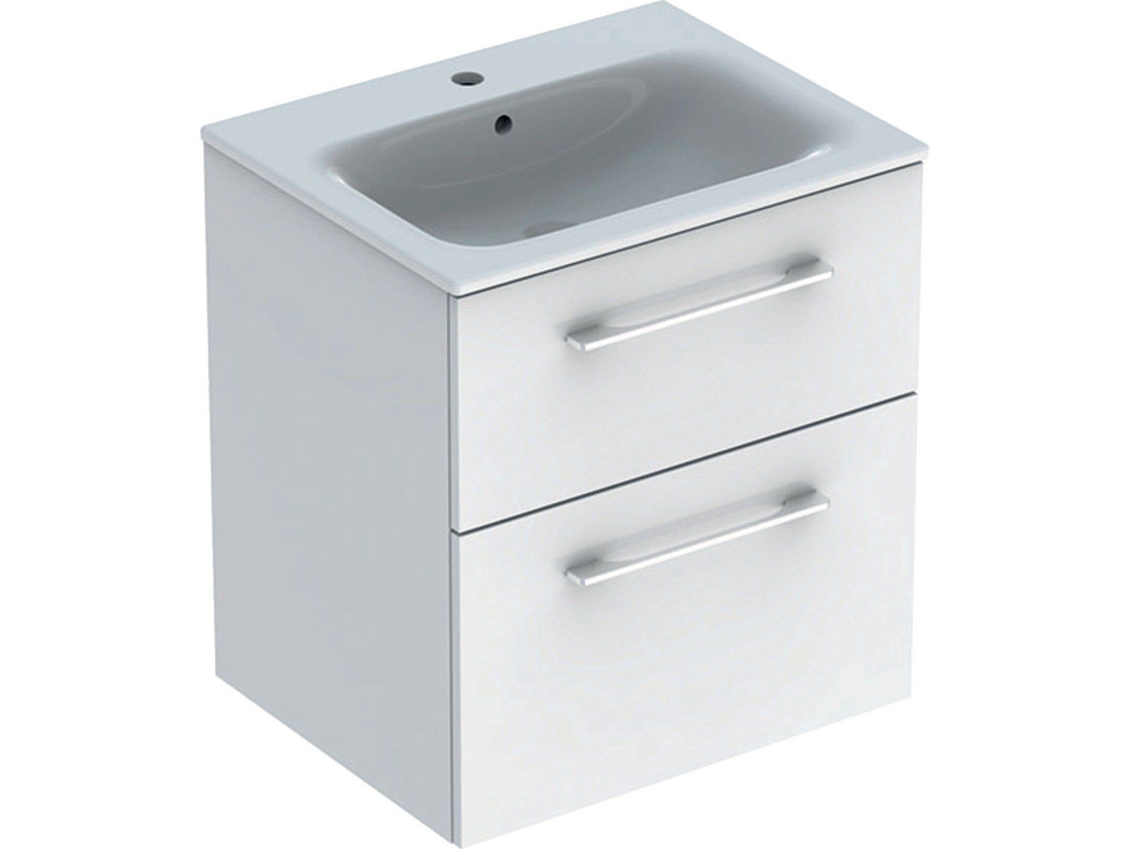 SELNOVA SQUARE by Geberit - Mobile lavabo sospeso con cassetti