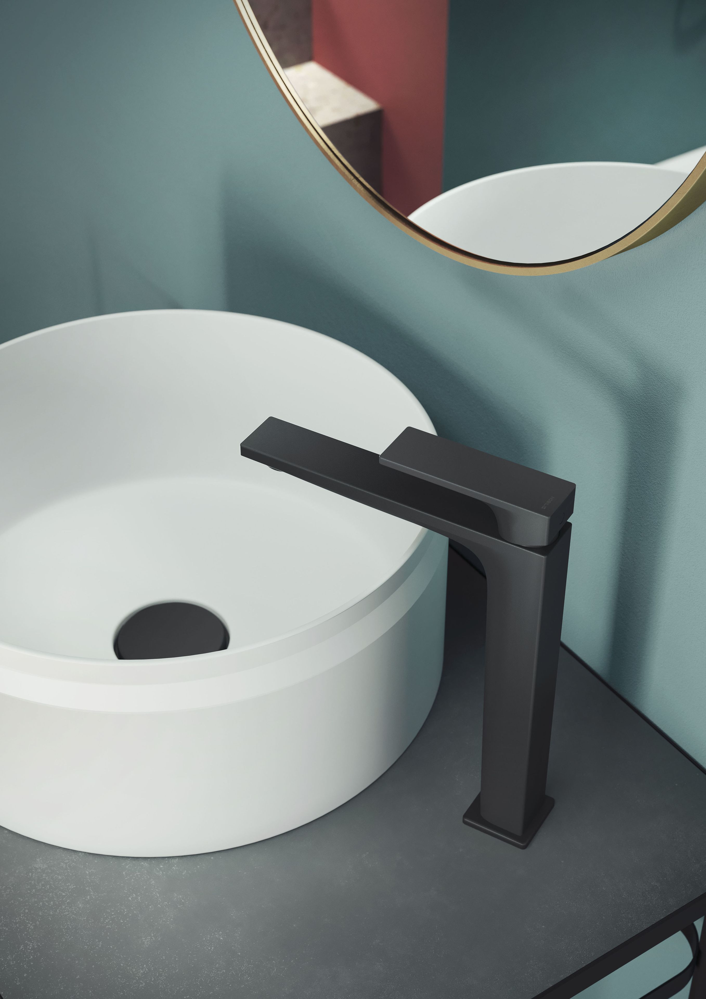 SEVEN by Nobili - Miscelatore per lavabo da piano con piletta - 2