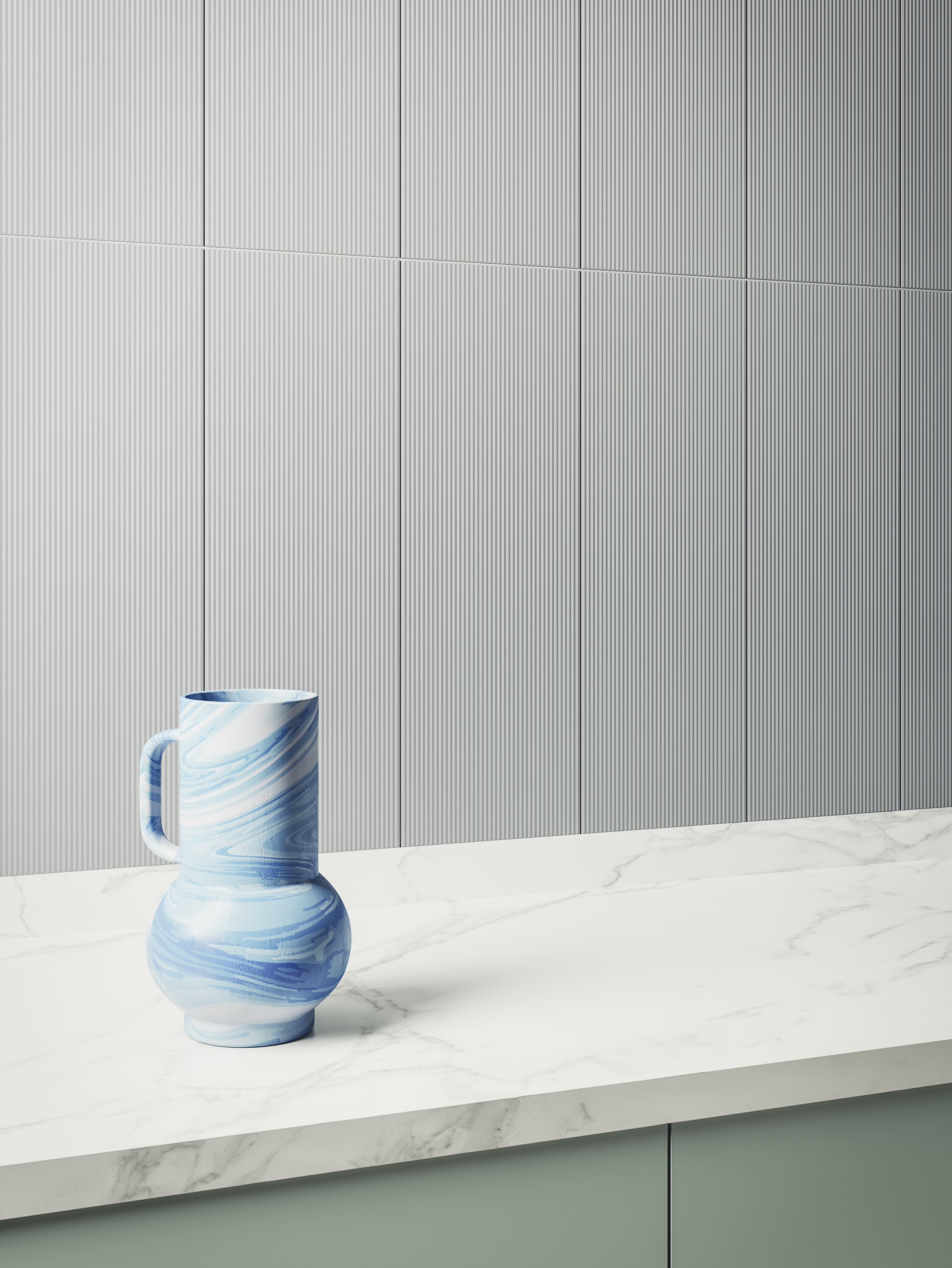 SHADES Porcelain stoneware 3D Wall Cladding By DECORATORI BASSANESI ...