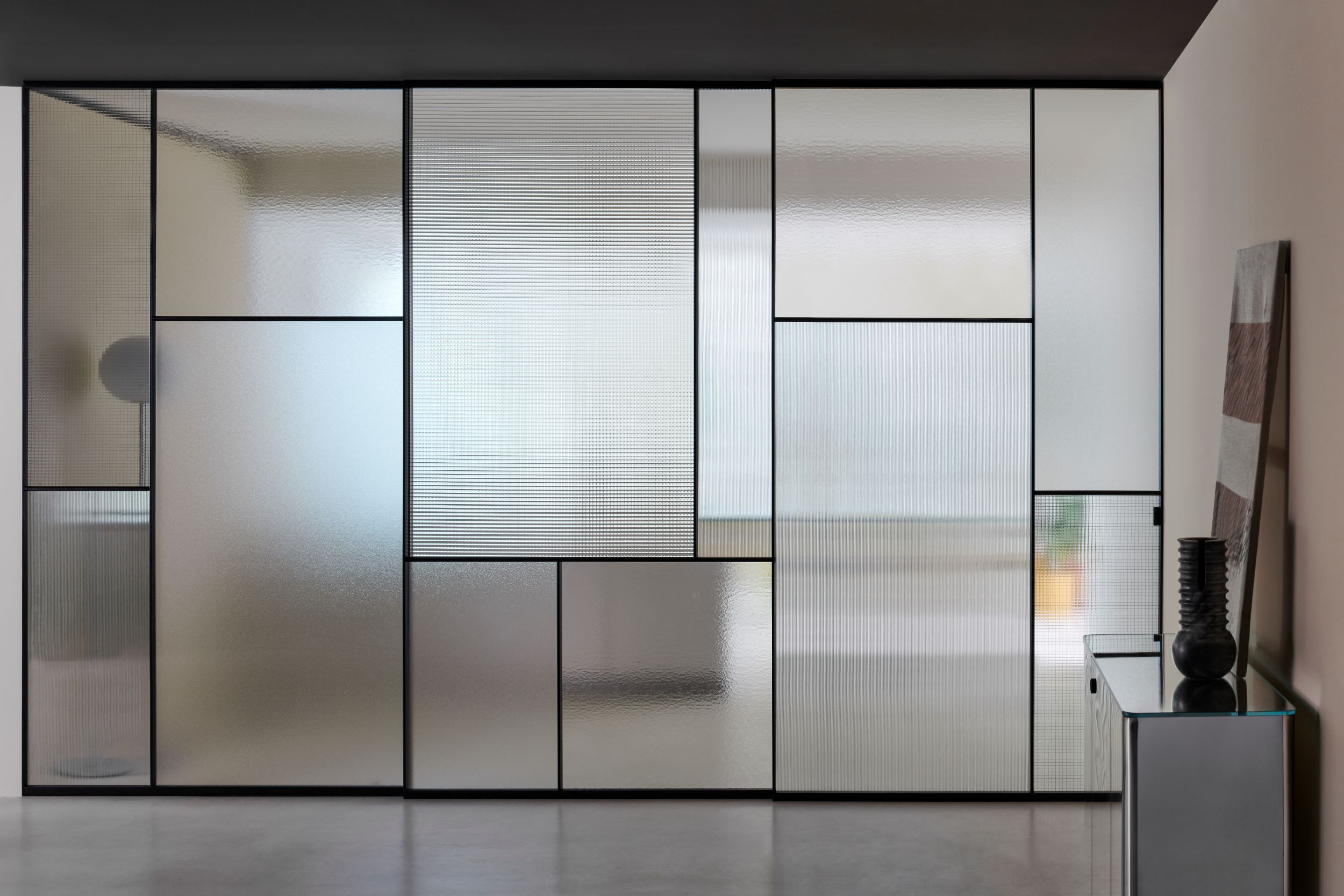 SHERAZADE SLIDE PATCHWORK by Glas Italia - Parete mobile in vetro - 4