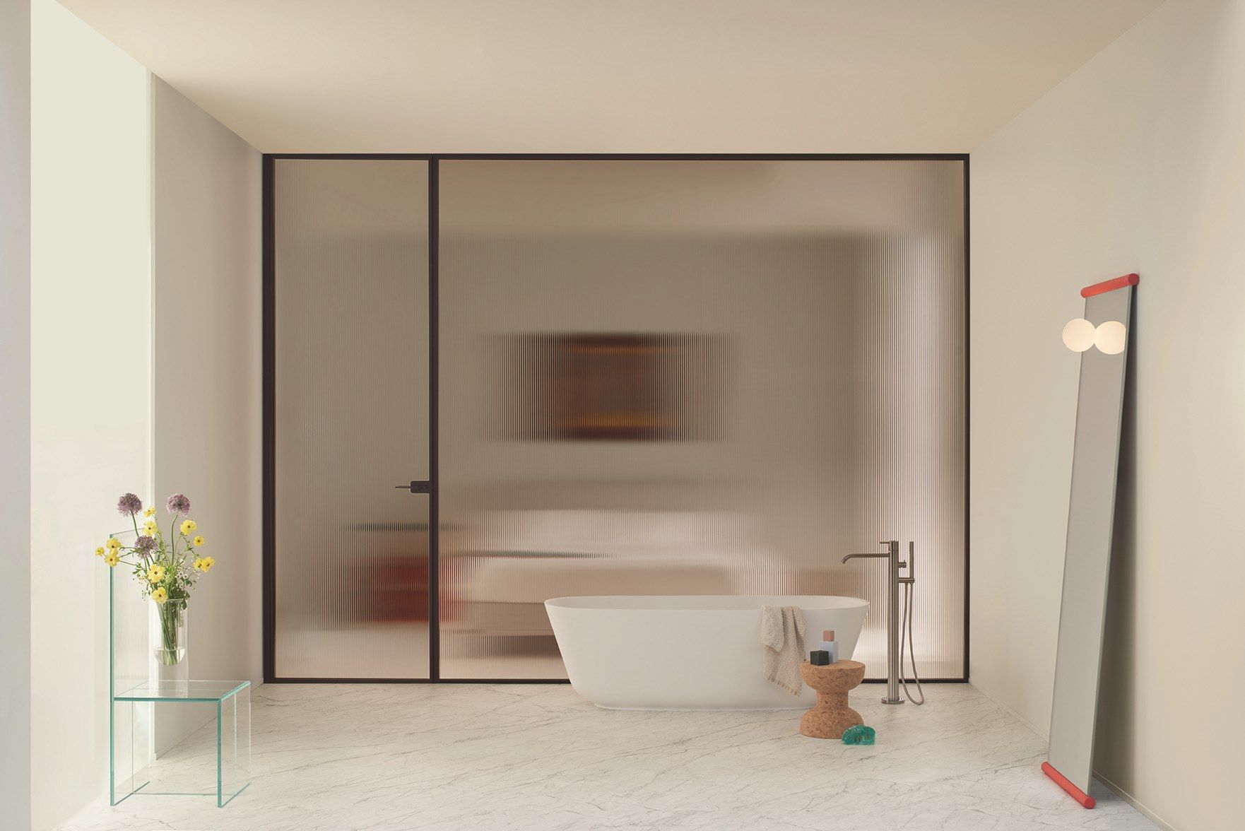 SHERAZADE WALL by Glas Italia - Parete mobile scorrevole in vetro - 6