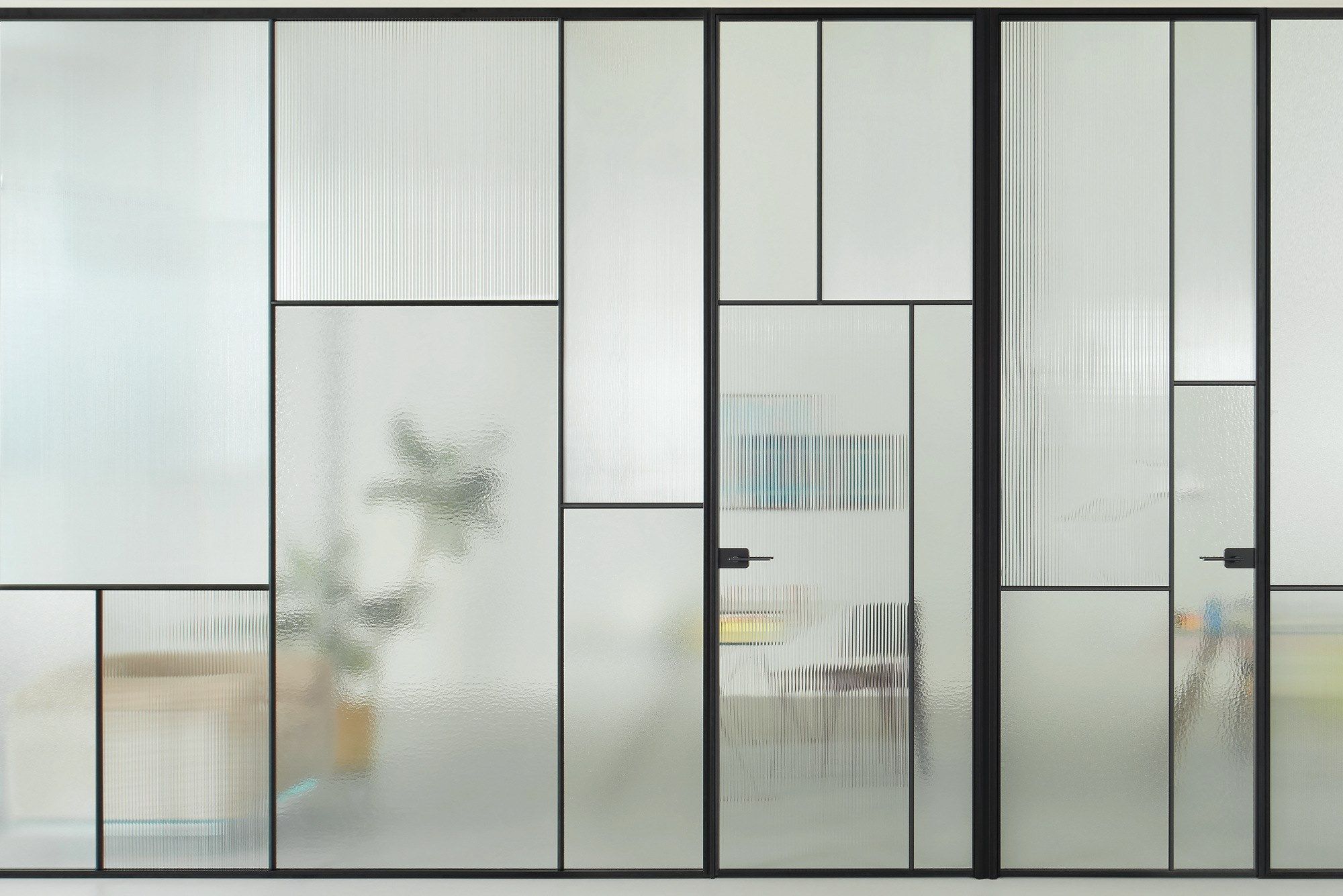 SHERAZADE WALL PATCHWORK by Glas Italia - Parete divisoria in vetro - 4