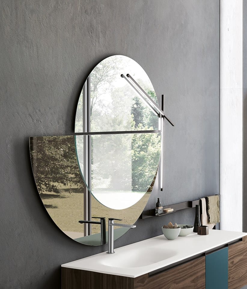 SIDE 02 by Archeda - Mobile lavabo con specchio - 3