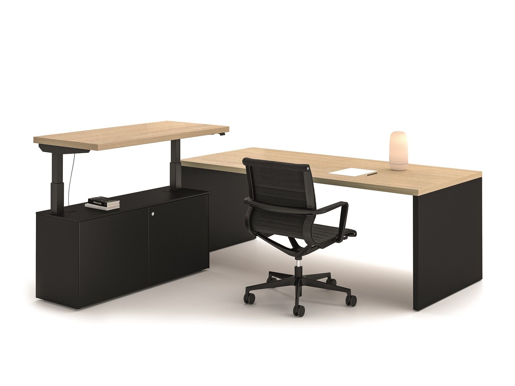 SILE Executive desk with shelves By Bralco design Monica Fernandes