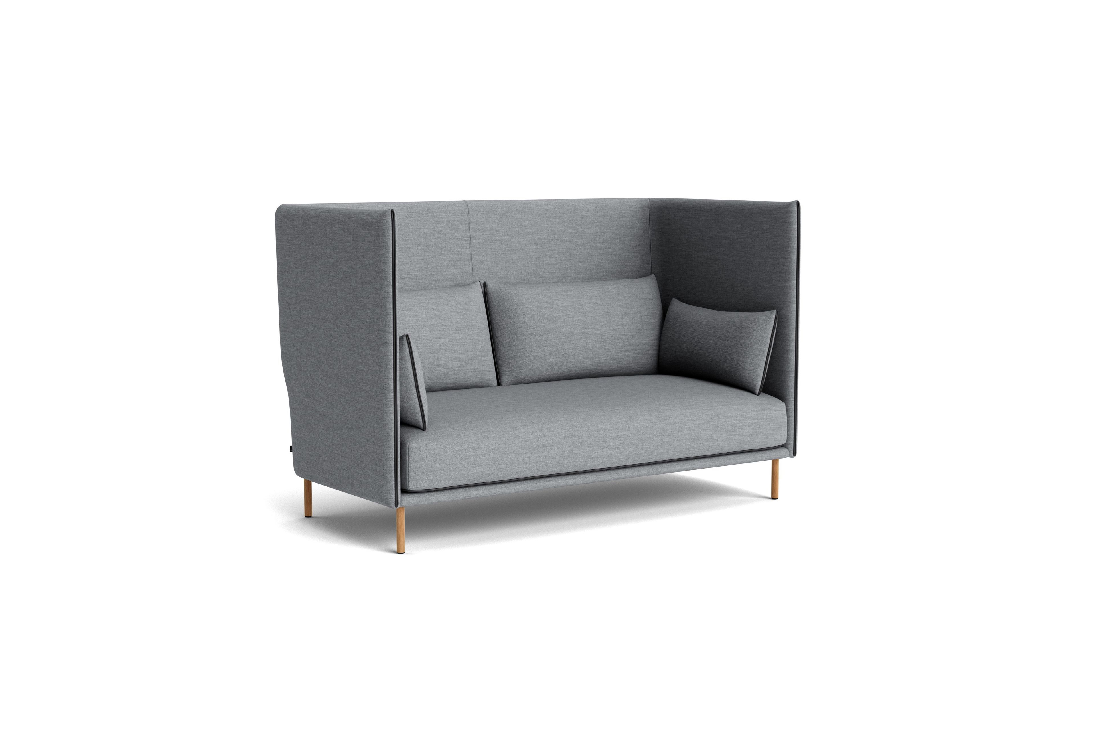 SILHOUETTE HIGH BACK 2 seater sofa Silhouette Collection By Hay