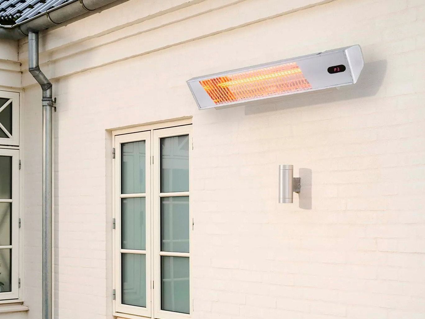 CALDO IRA 2000 by SINED - Diffusore radiante per esterni e interni in alluminio e acciaio - 3