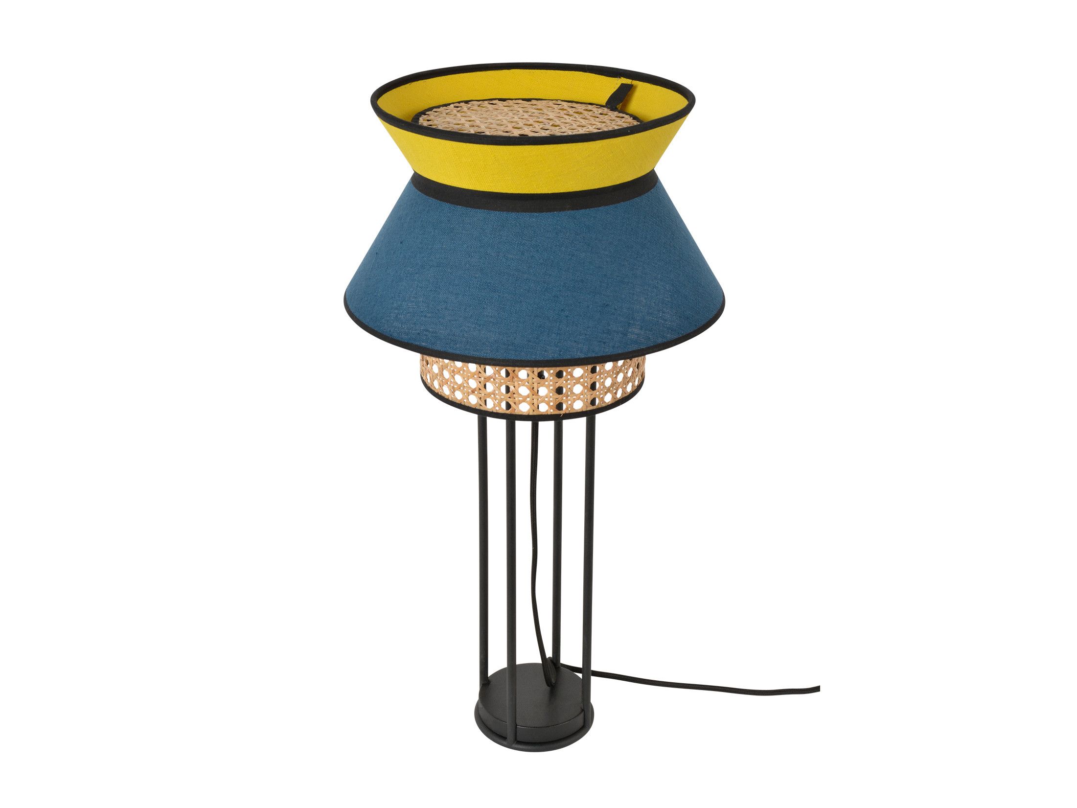 SINGAPOUR Fabric table lamp By Market Set