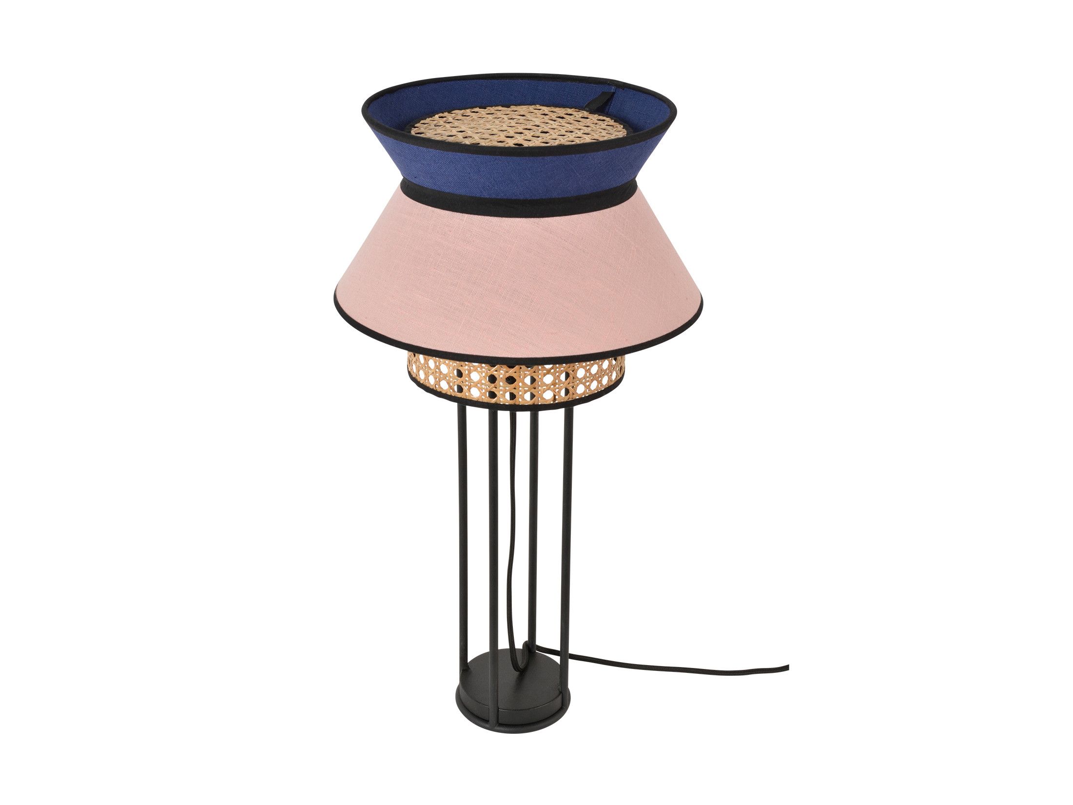 SINGAPOUR Fabric table lamp By Market Set