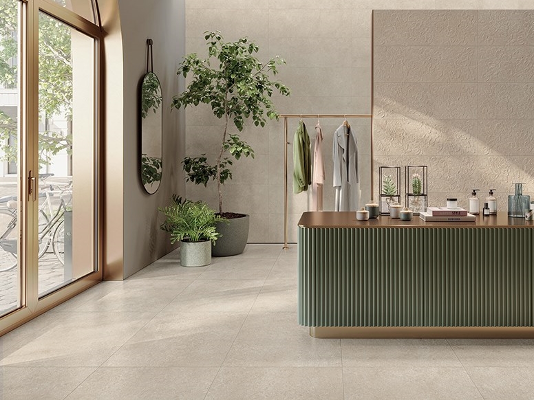 SKIN by Panaria Ceramica - Pavimento/rivestimento in gres porcellanato effetto pietra