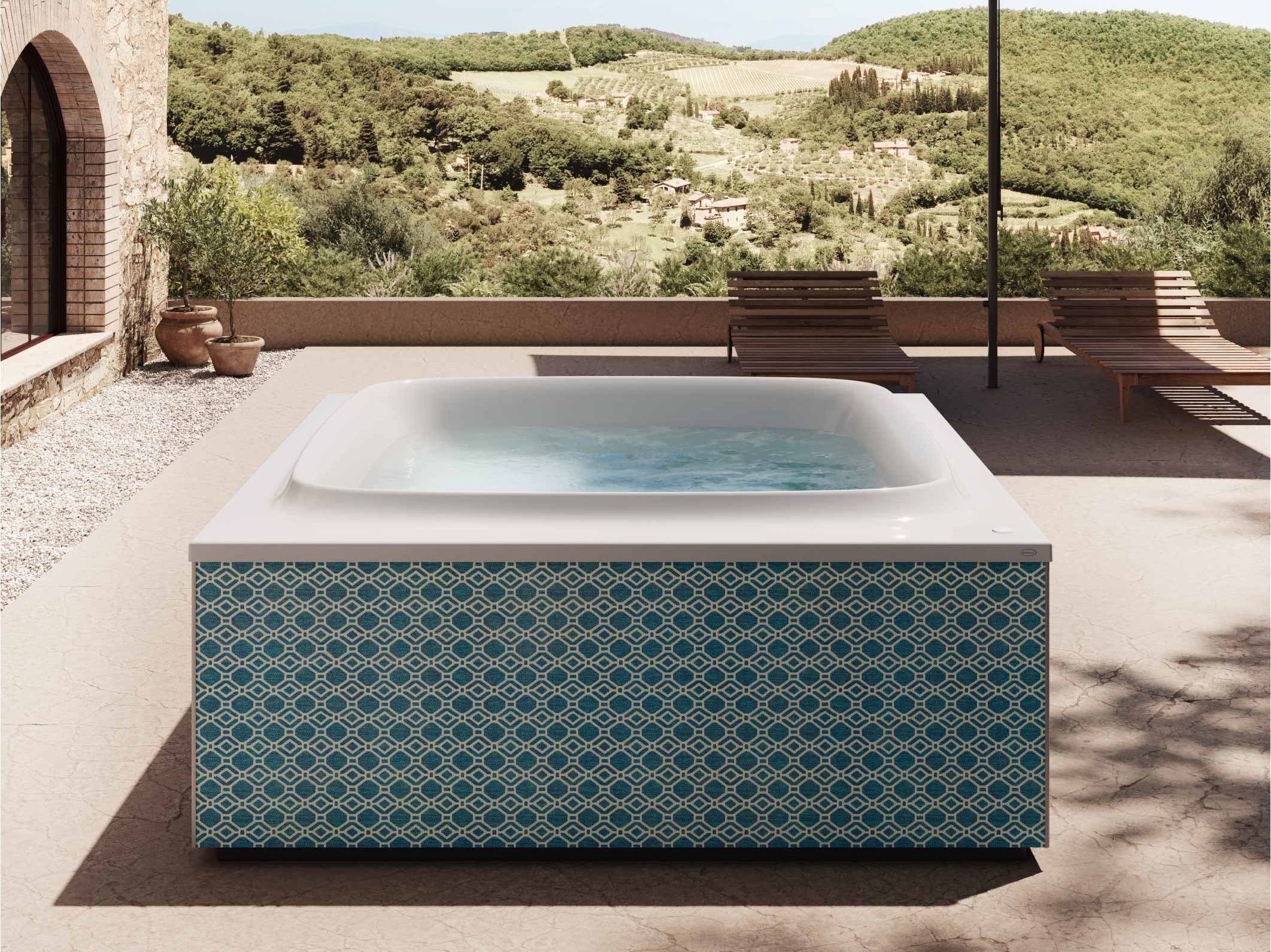 SKYLOUNGE® by Jacuzzi® - Vasca da bagno con idromassaggio con cromoterapia