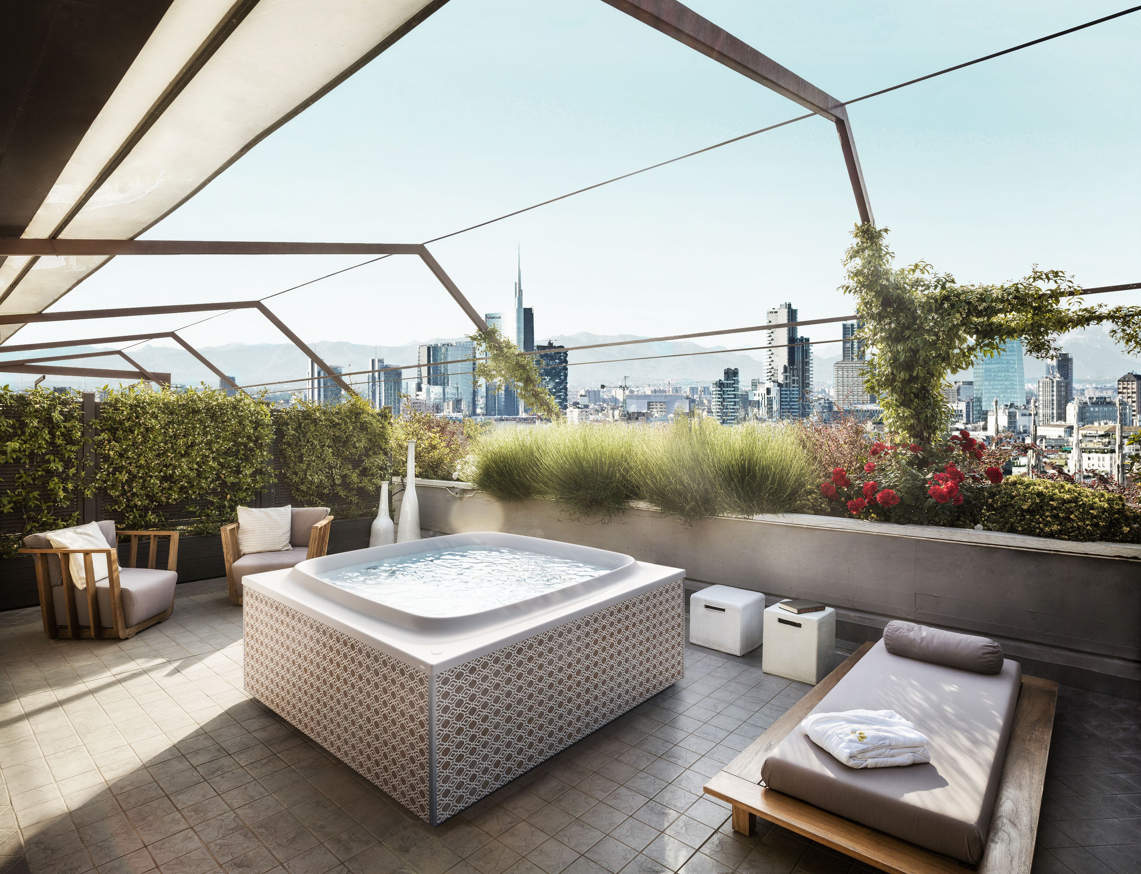 SKYLOUNGE® by Jacuzzi® - Vasca da bagno con idromassaggio con cromoterapia - 3