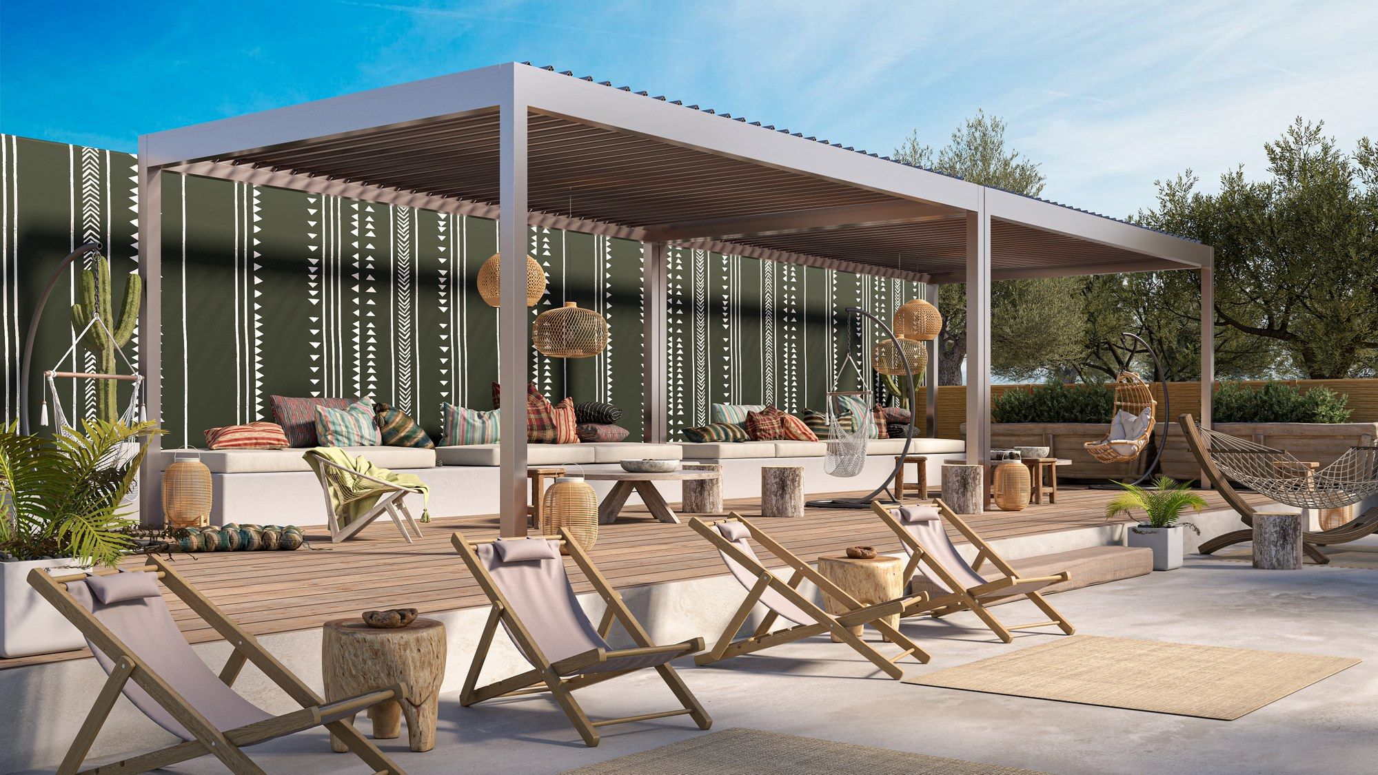 SMARTIA PG115P ITHACA by Alumil - Pergola a lamelle orientabili - 3