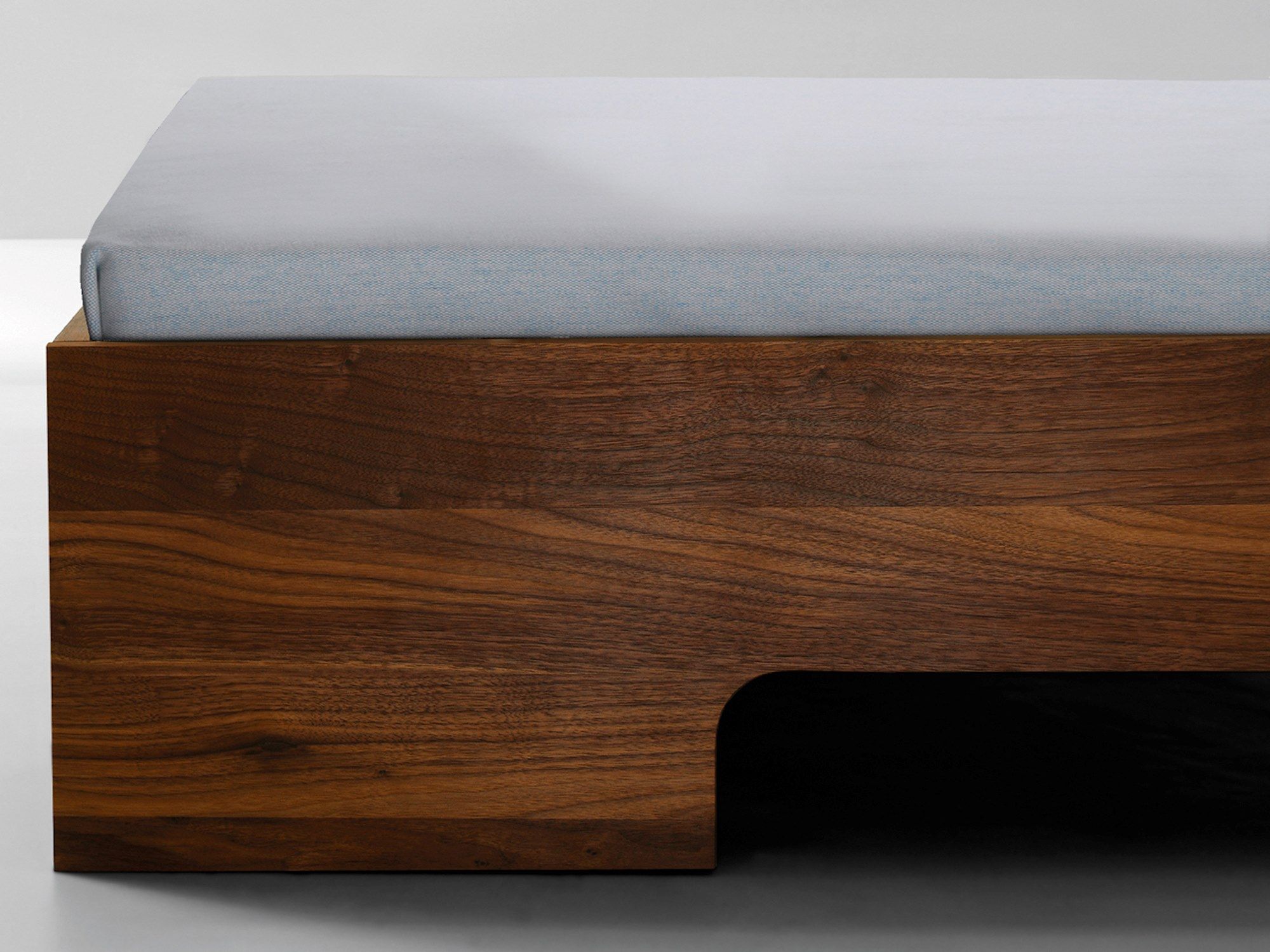 Solid wood double bed SNOOZE By ZEITRAUM design Formstelle