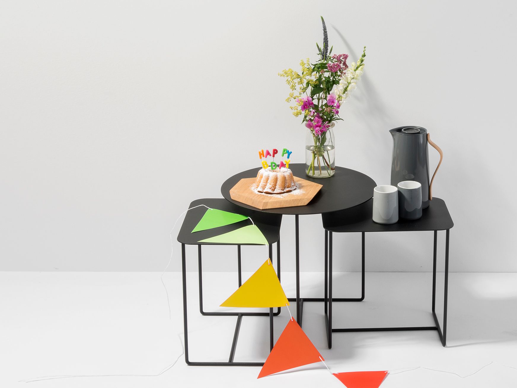 SOLID SIDE TABLE #01 by Weld & co - Tavolino rotondo in lamiera - 25