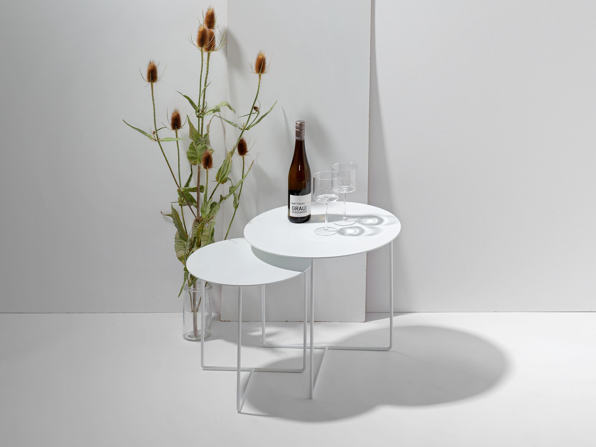 SOLID SIDE TABLE #01 by Weld & co - Tavolino rotondo in lamiera - 21