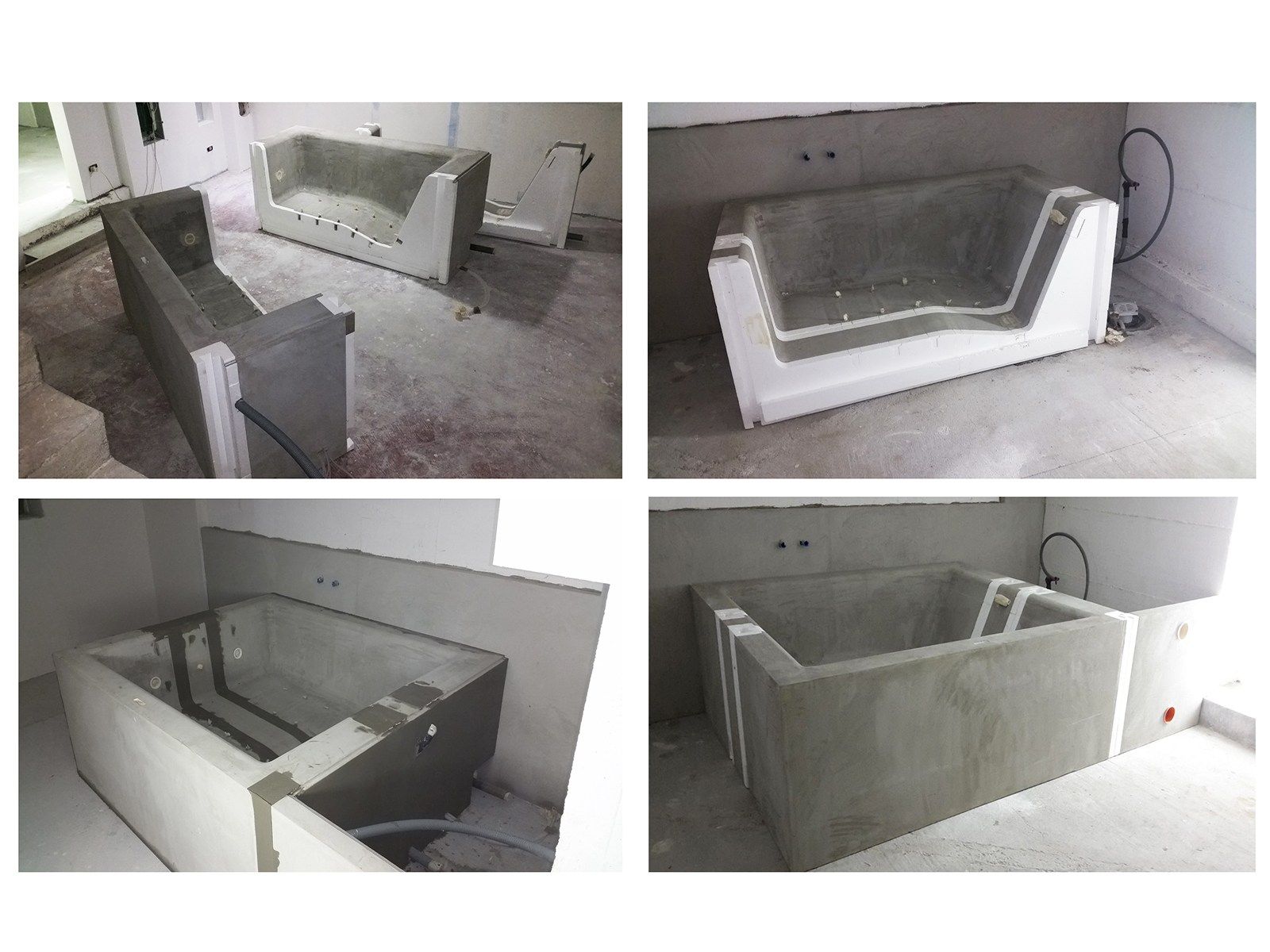 Whirlpool EPS bathtub custom made SPA Hydromassage tubs By La Forme