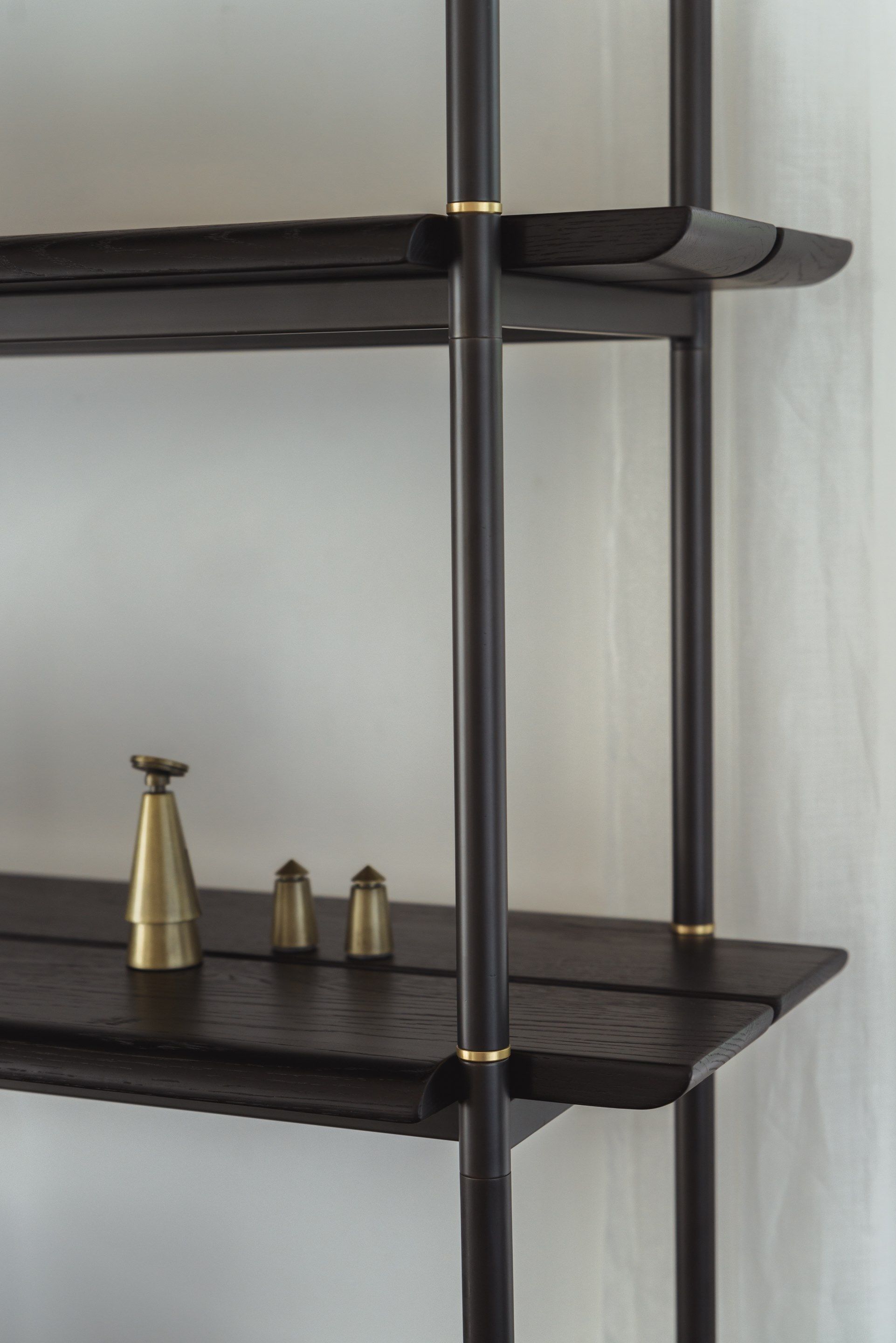 STACKING Steel and wood bench By District Eight