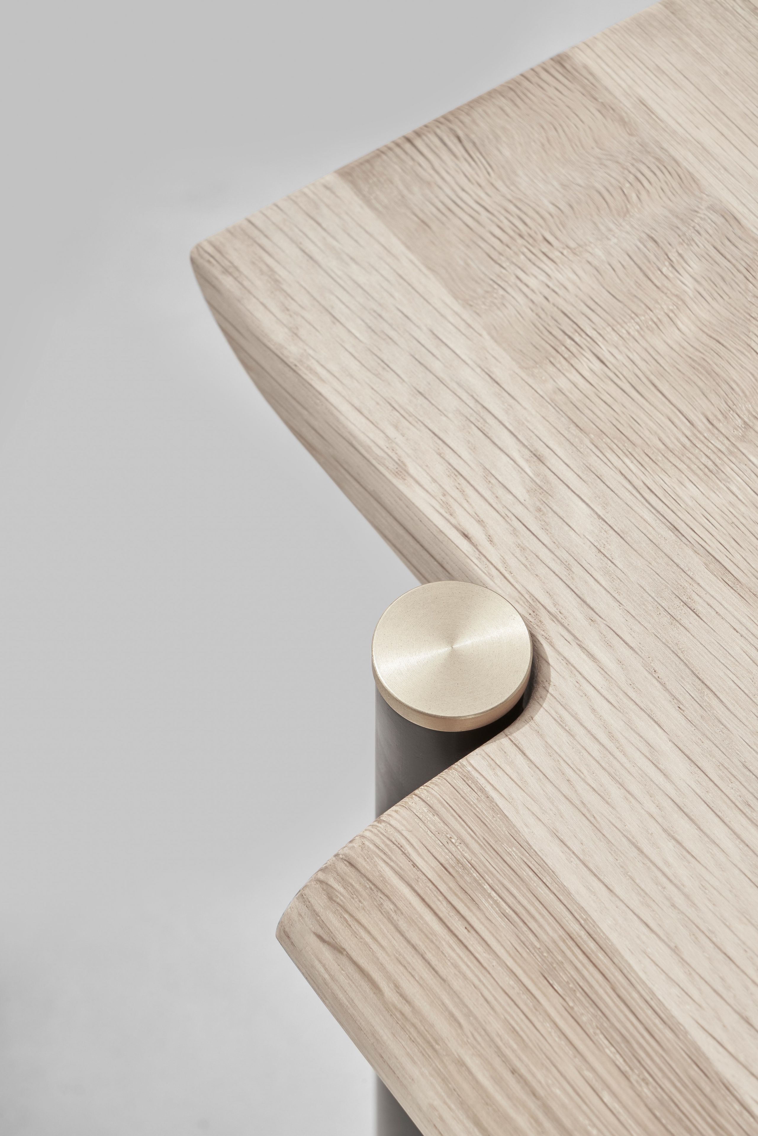 STACKING Steel and wood bench By District Eight