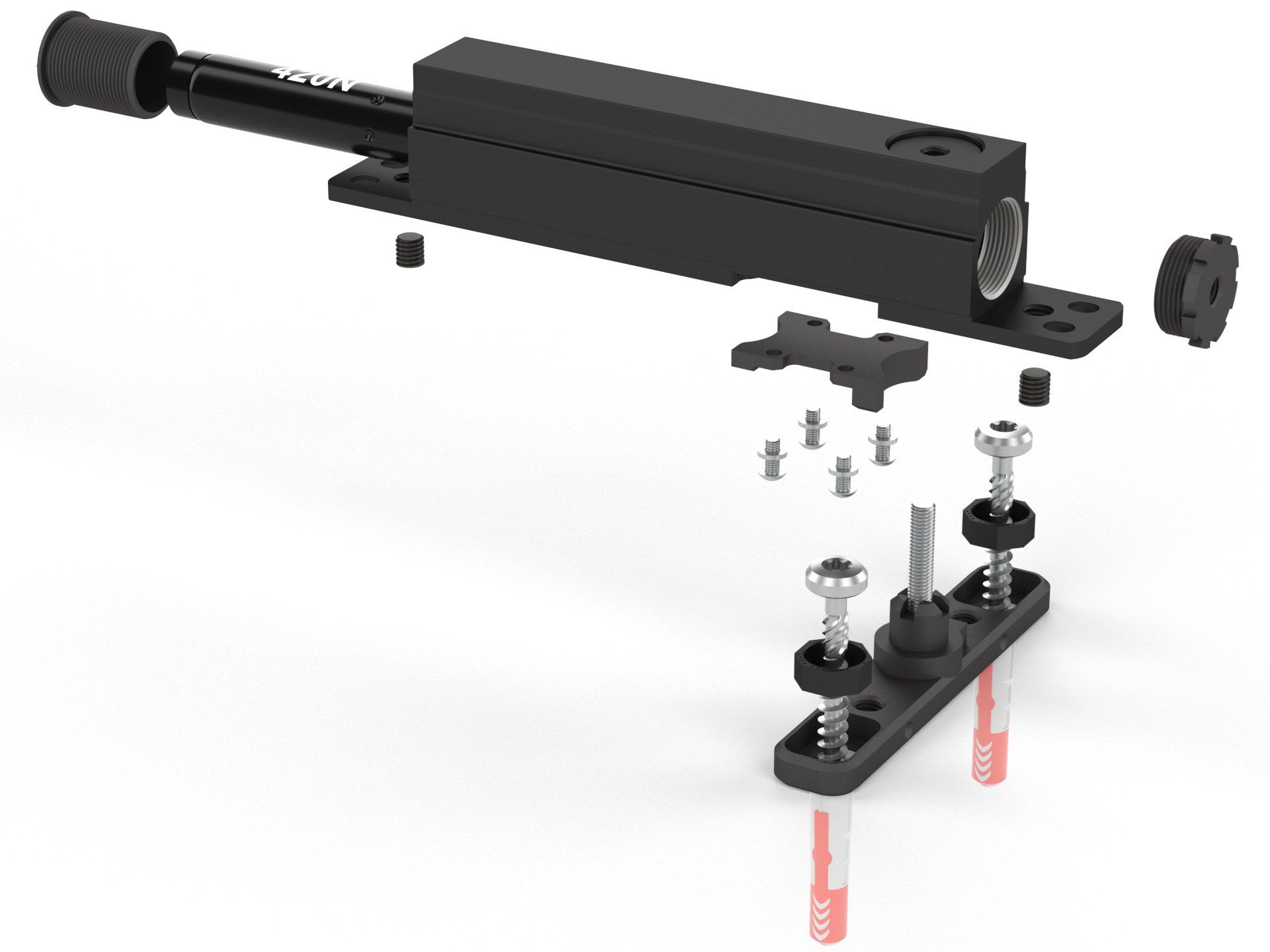 STEALTH PIVOT NL by Portapivot - Cerniere per porte a bilico a chiusura automatica - 3