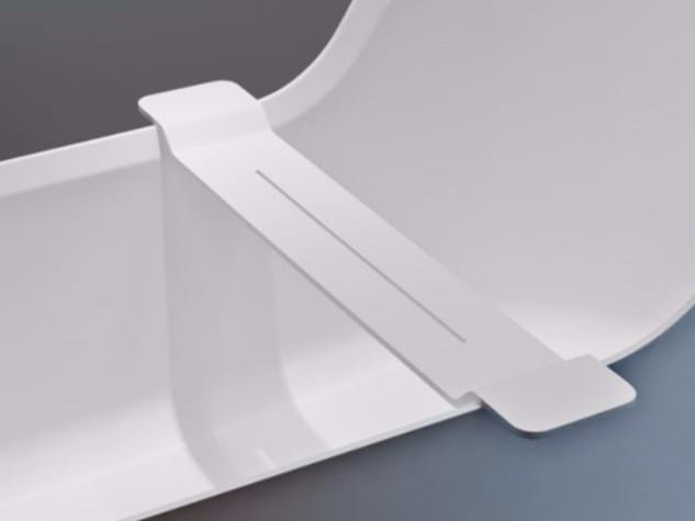 STONE WAN by DECOR WALTHER - Mensola bagno in Solid Surface - 3