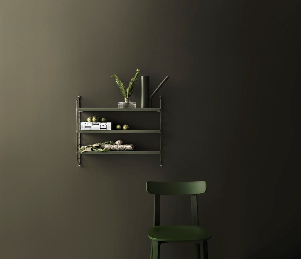 STRING® POCKET by String Furniture - Scaffale modulare sospeso in MDF - 8