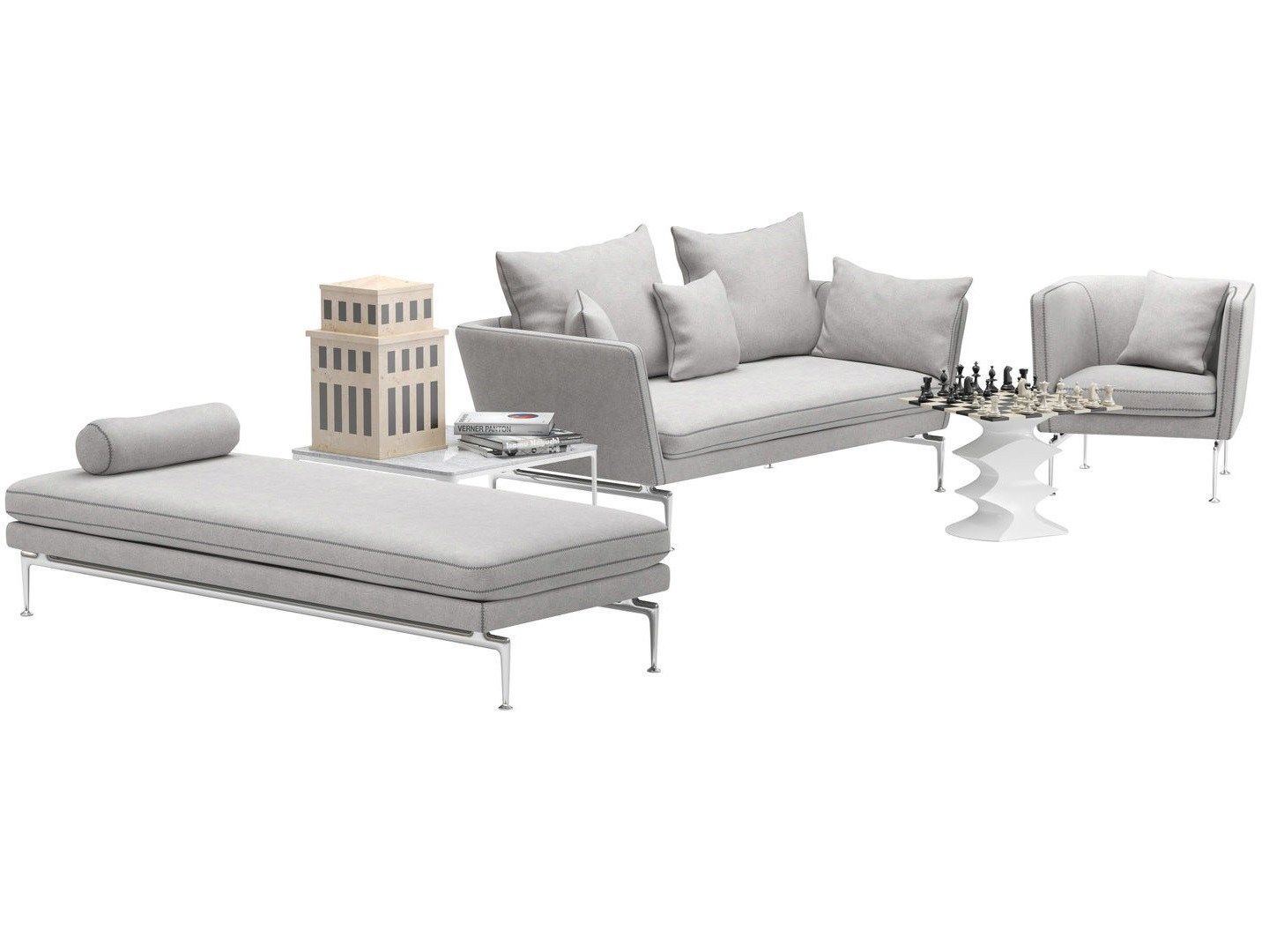 Upholstered day bed SUITA DAYBED By Vitra design Antonio Citterio