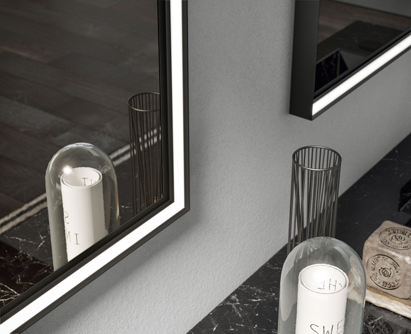 SWING 4.10 by BMT - Mobile lavabo doppio sospeso - 4