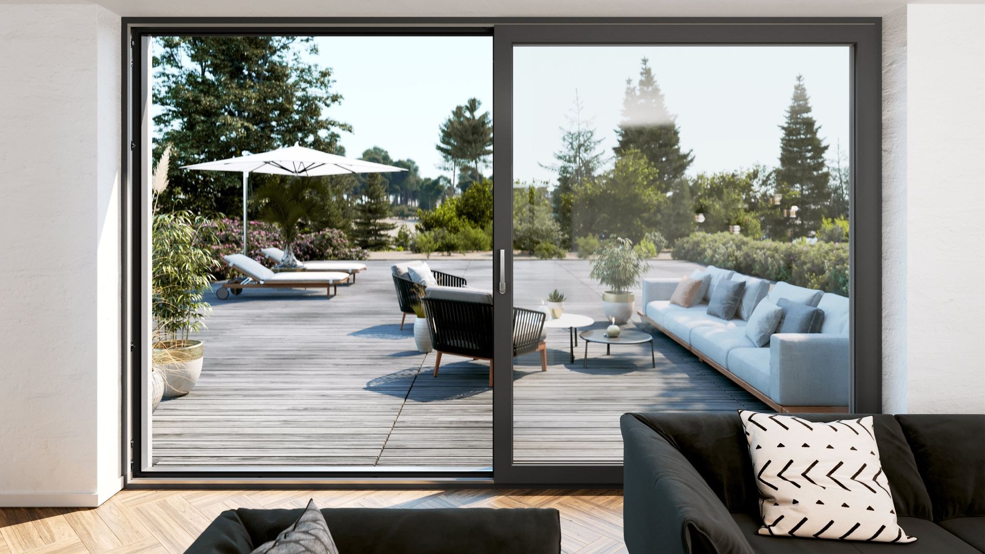 SYNEGO SLIDE by REHAU - Porta-finestra scorrevole - 2